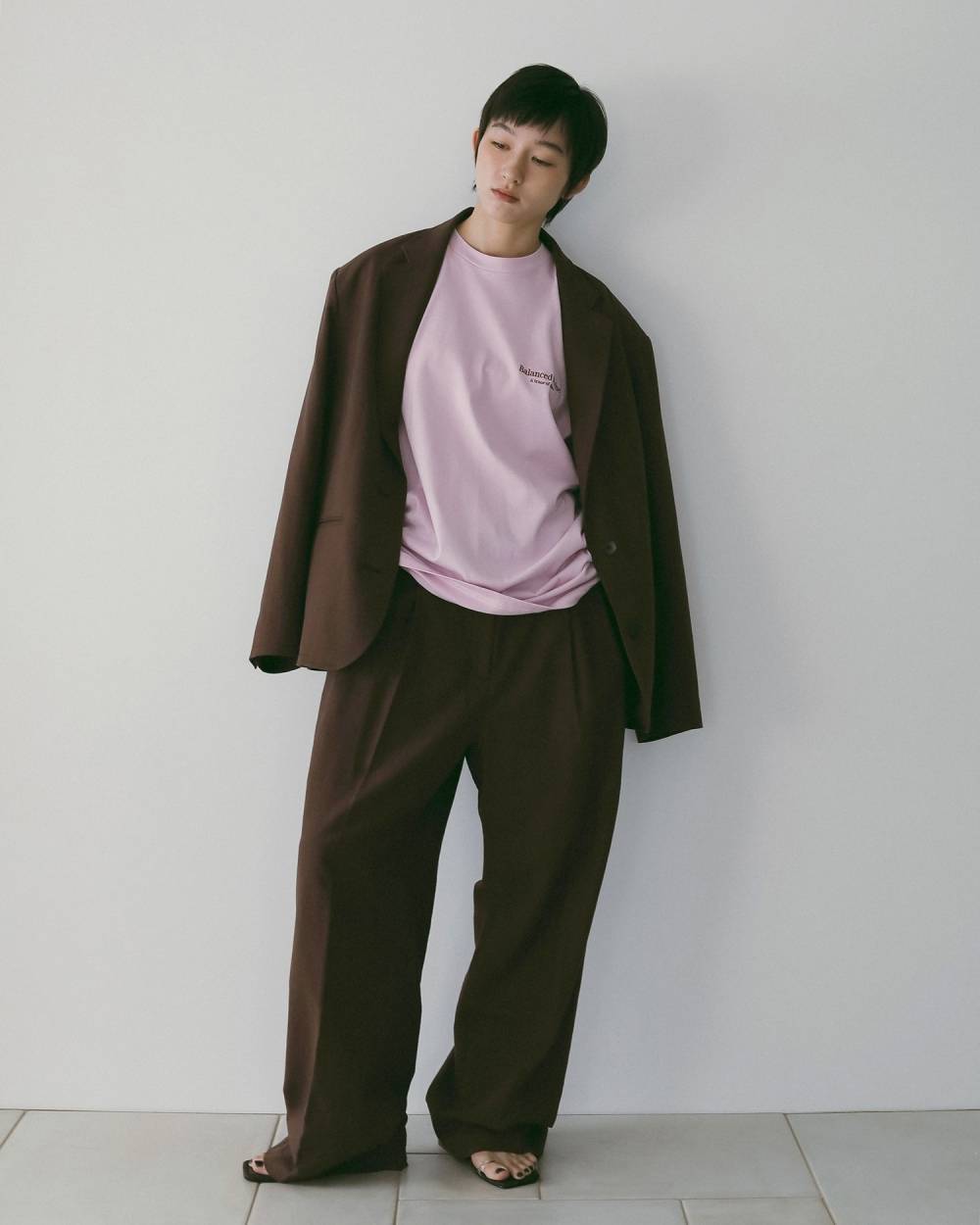 Logo Long T-Shirts Logo Long T-Shirts,ロゴ ロング Tシャツ,62610623,トップス,Tシャツ,ロンT,オーバーサイズ,カットソー,ànuke,アンヌーク,lifes,ライフズ,26ss