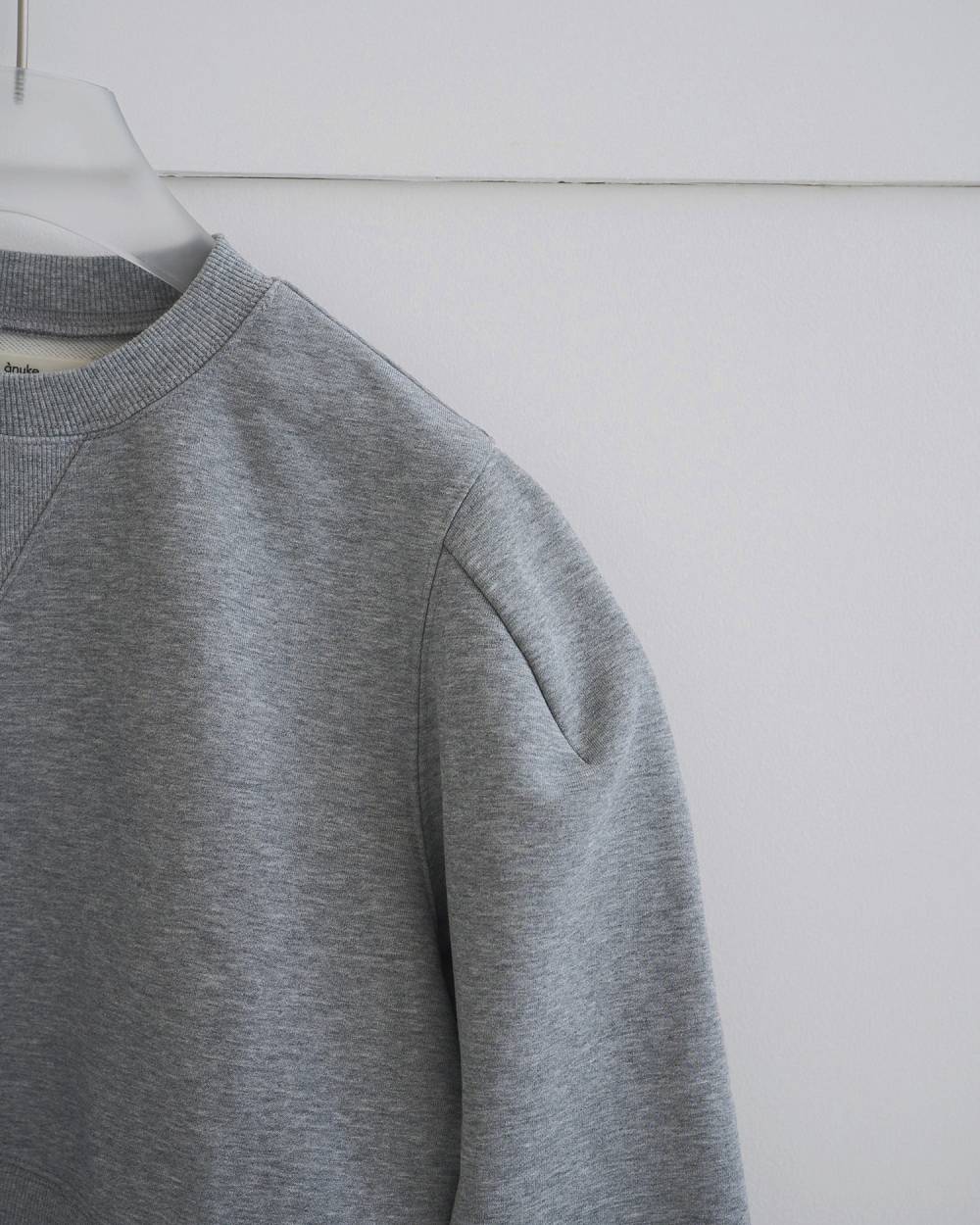 Compact Short Sweat Compact Short Sweat,コンパクト ショート スウェット,62610627,トップス,スウェット,スウェットトップス,ショート丈,裏毛素材,ànuke,アンヌーク,lifes,ライフズ,26ss