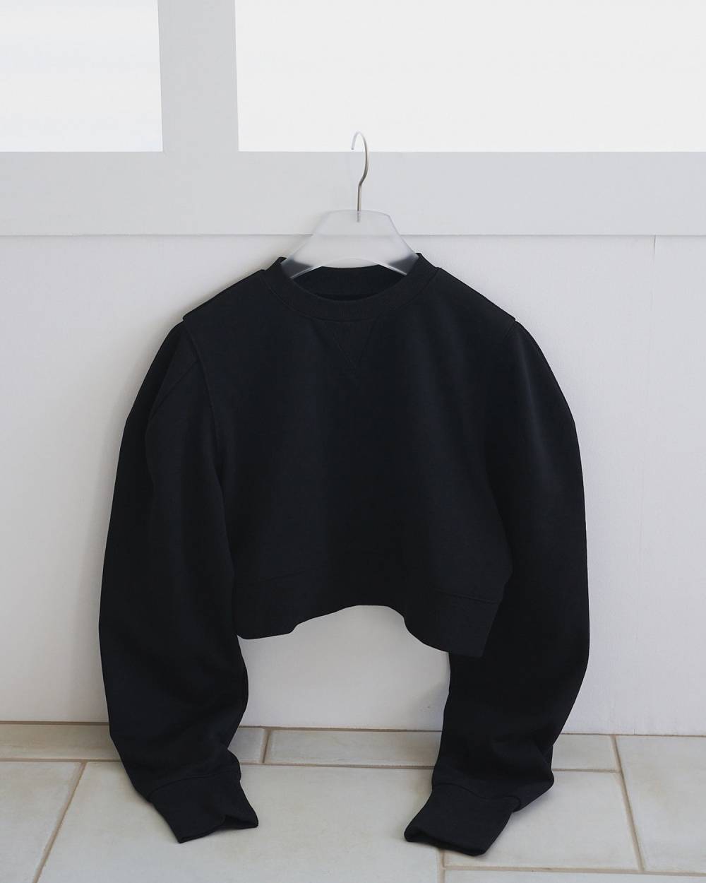 Compact Short Sweat Compact Short Sweat,コンパクト ショート スウェット,62610627,トップス,スウェット,スウェットトップス,ショート丈,裏毛素材,ànuke,アンヌーク,lifes,ライフズ,26ss