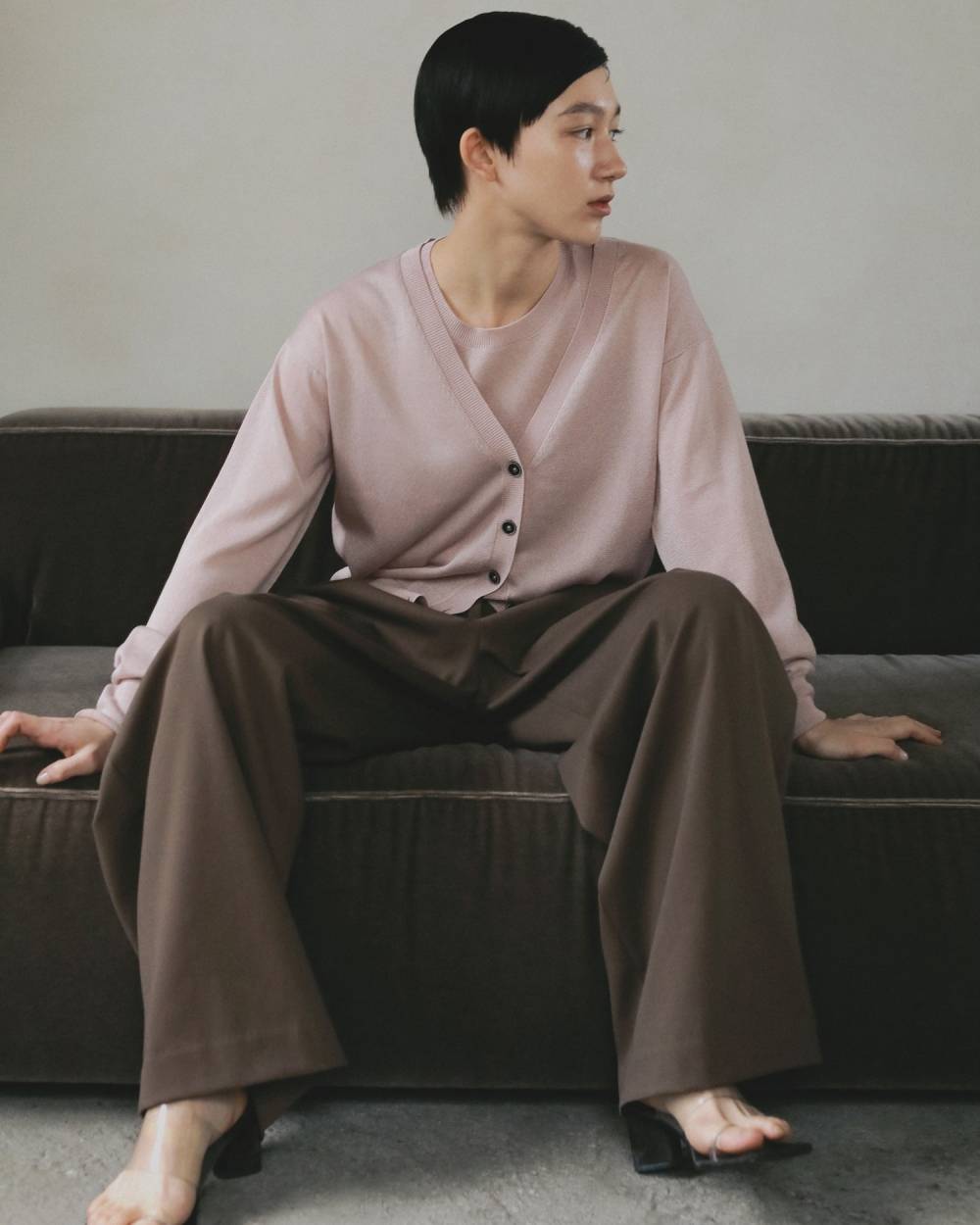 Doubletuck Wide Pants Doubletuck Wide Pants,ダブルタック ワイド パンツ,62610703,ボトム,パンツ,ワイドパンツ,ànuke,アンヌーク,lifes,ライフズ,26ss