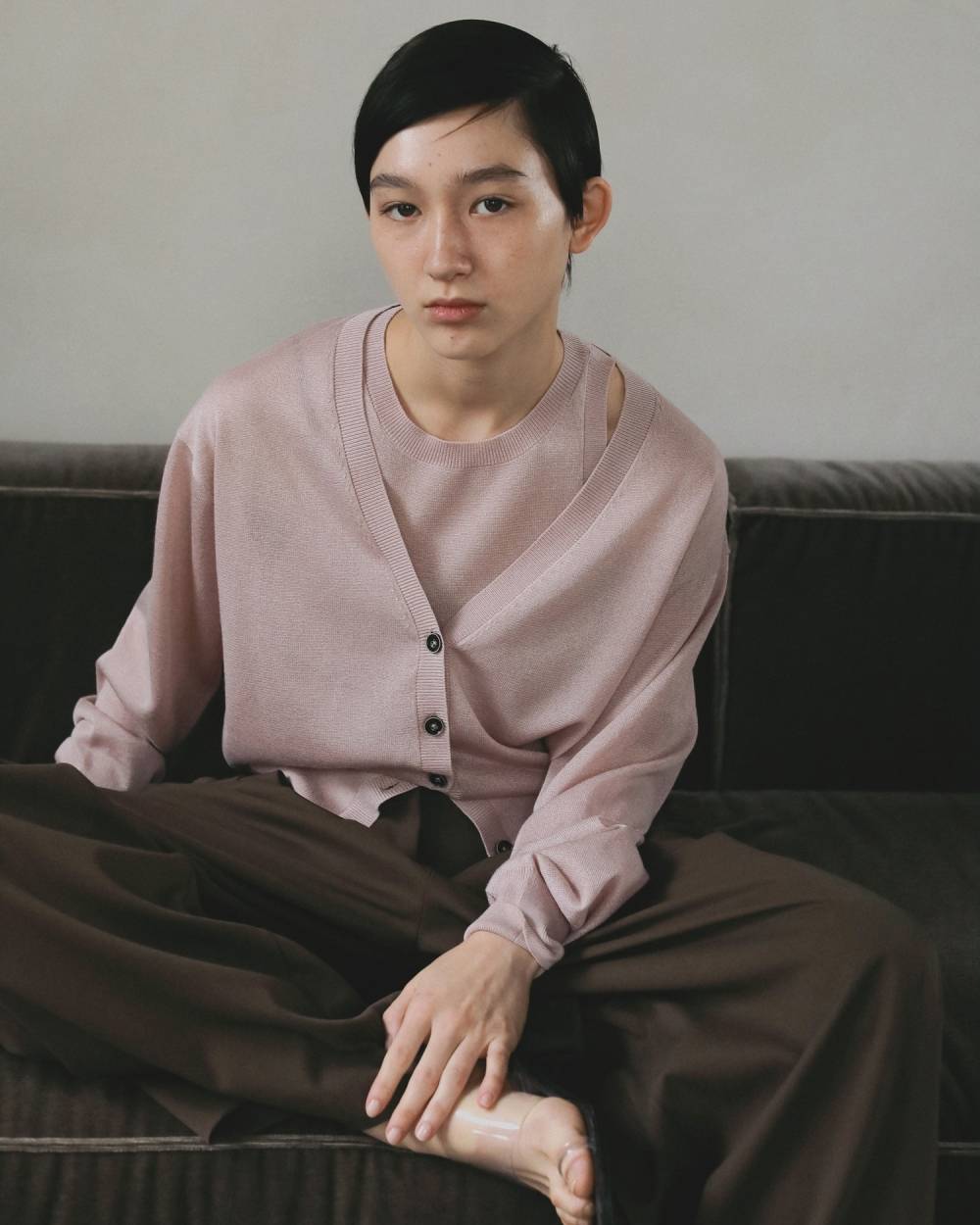 Doubletuck Wide Pants Doubletuck Wide Pants,ダブルタック ワイド パンツ,62610703,ボトム,パンツ,ワイドパンツ,ànuke,アンヌーク,lifes,ライフズ,26ss