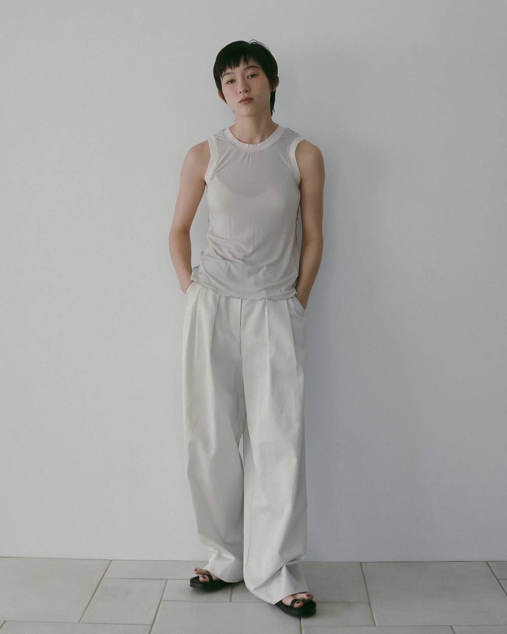 Twill Loose Pants Twill Loose Pants,ツイル ルーズ パンツ,62610708,ボトム,パンツ,ツイル素材,ワイドサイズ,ワイドパンツ,ànuke,アンヌーク,lifes,ライフズ,26ss
