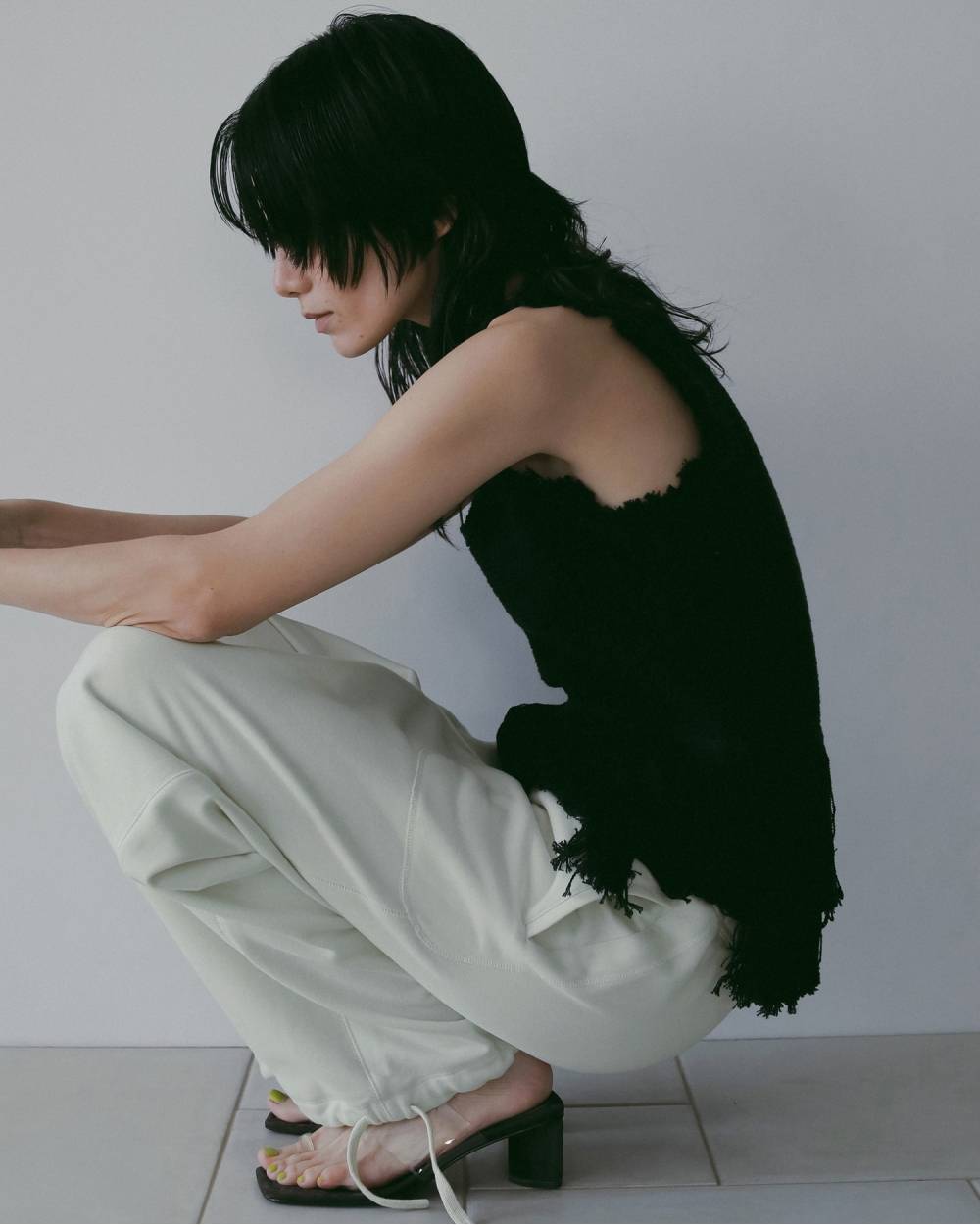 Stitch Sweat Pants Stitch Sweat Pants,ステッチ スウェット パンツ,62610715,パンツ,ボトム,スウェット,スウェットパンツ,裏起毛,ànuke,アンヌーク,lifes,ライフズ,26ss