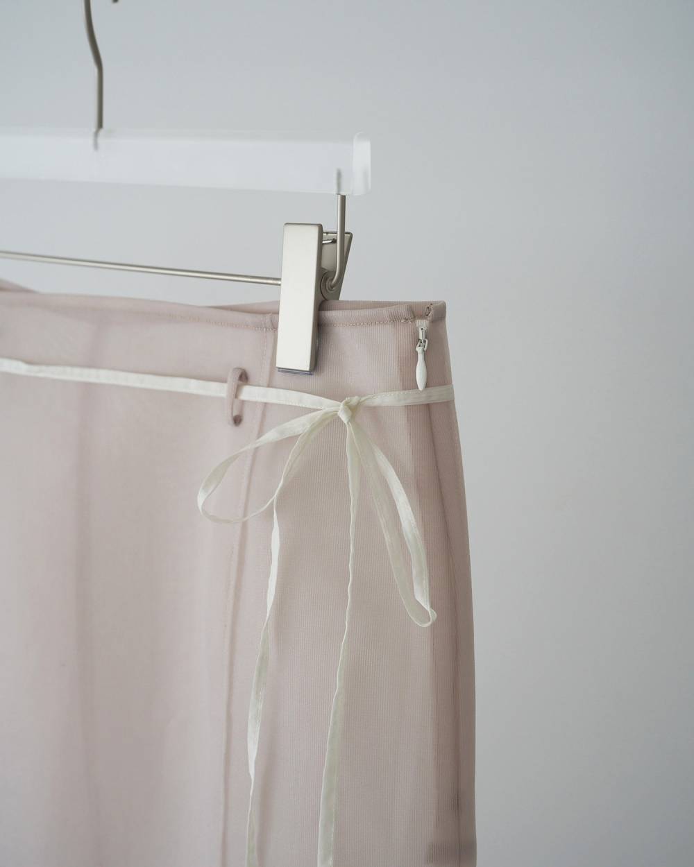 Sheer Knit Skirt Sheer Knit Skirt,シアー ニット スカート,62610802,ボトム,スカート,透け感,ダンボールニット素材,ànuke,アンヌーク,lifes,ライフズ,26ss