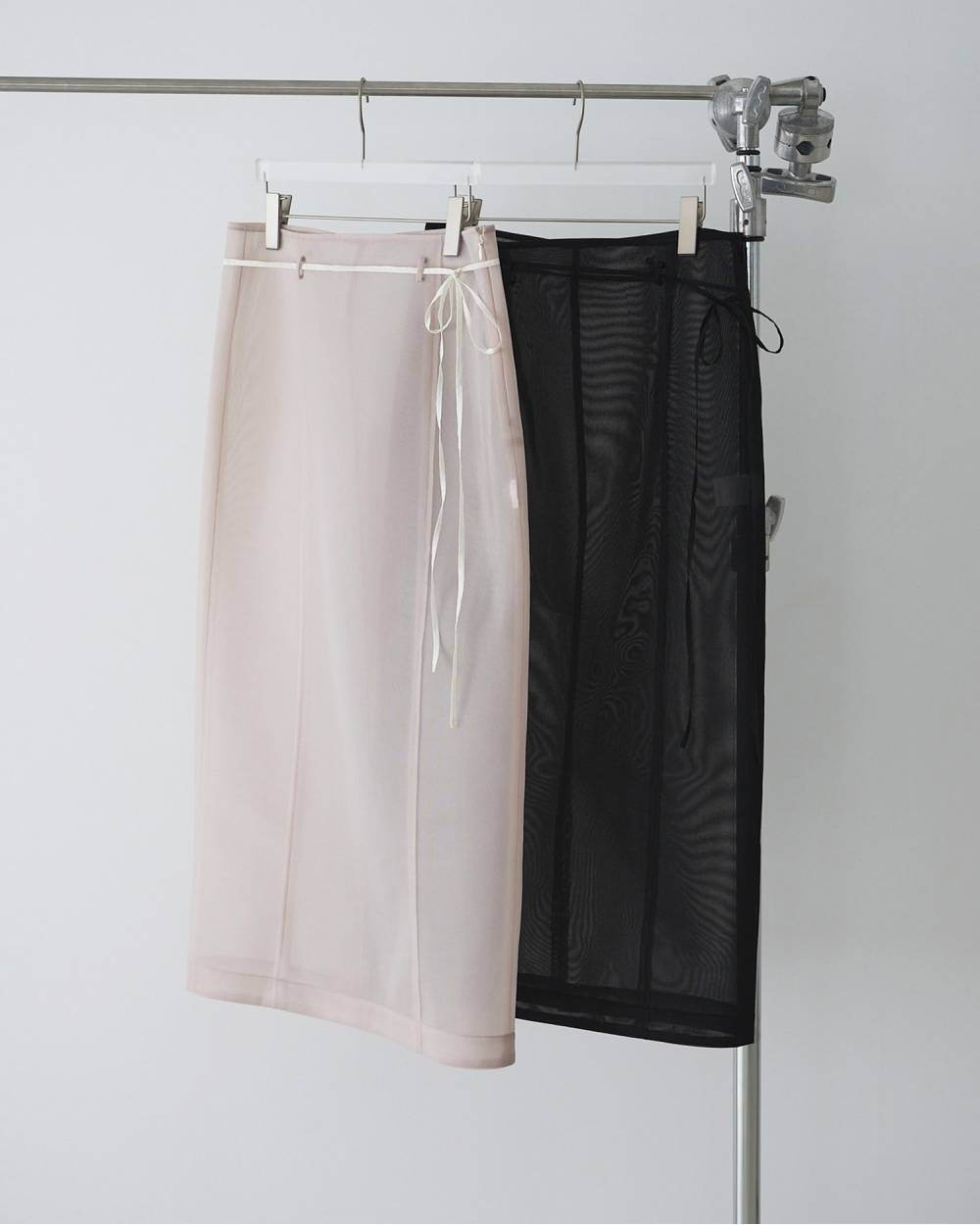 Sheer Knit Skirt Sheer Knit Skirt,シアー ニット スカート,62610802,ボトム,スカート,透け感,ダンボールニット素材,ànuke,アンヌーク,lifes,ライフズ,26ss