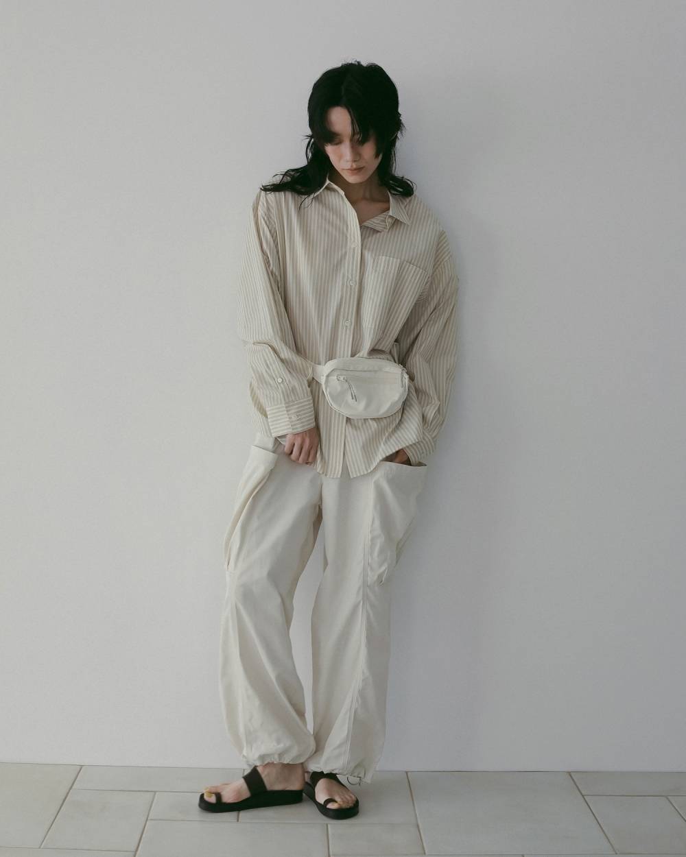 Mini Waist Bag Mini Waist Bag,ミニ ウエスト バック,62611008,バック,小物,グッズ,ウエストバッグ,ànuke,アンヌーク,lifes,ライフズ,26ss