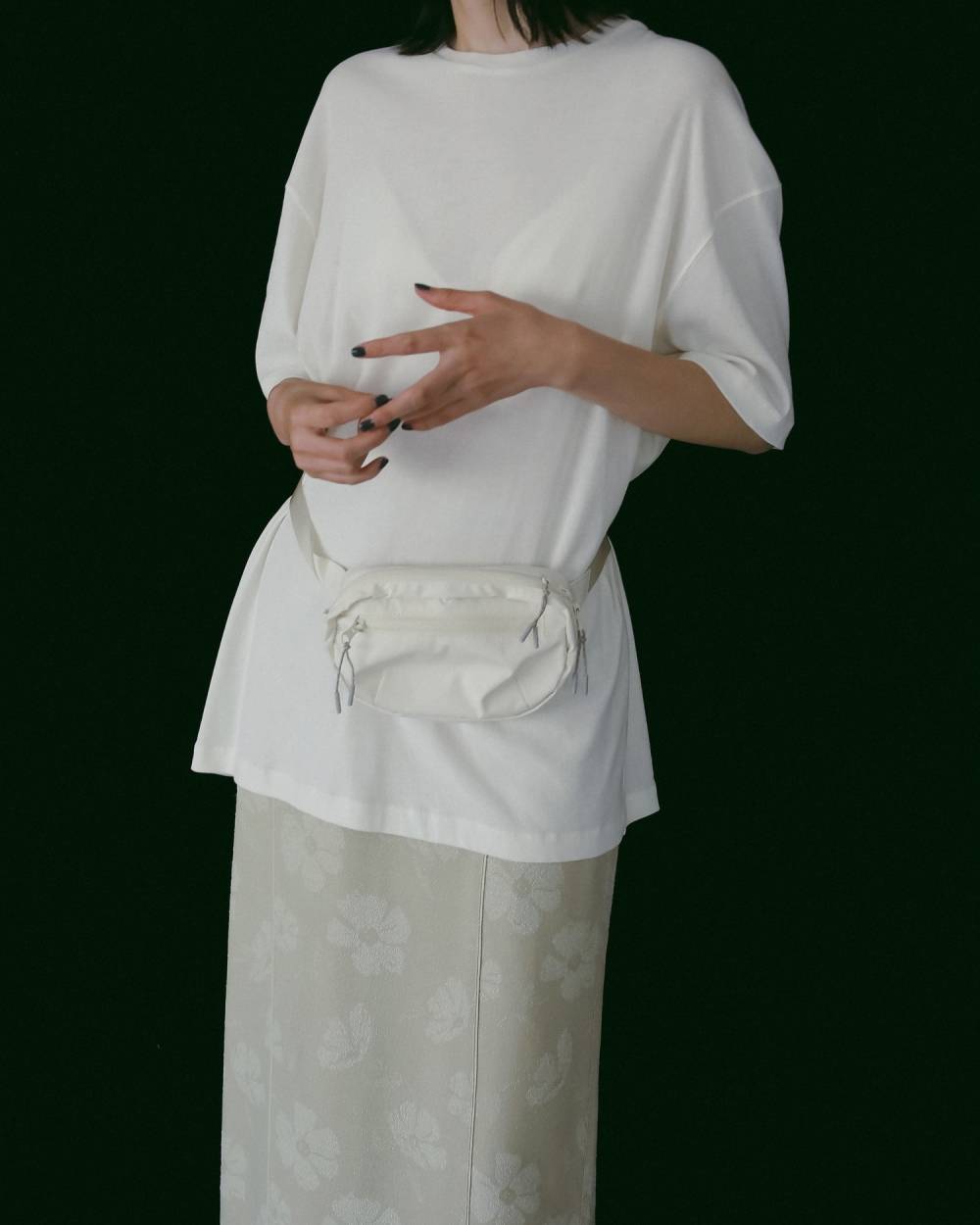 Mini Waist Bag Mini Waist Bag,ミニ ウエスト バック,62611008,バック,小物,グッズ,ウエストバッグ,ànuke,アンヌーク,lifes,ライフズ,26ss