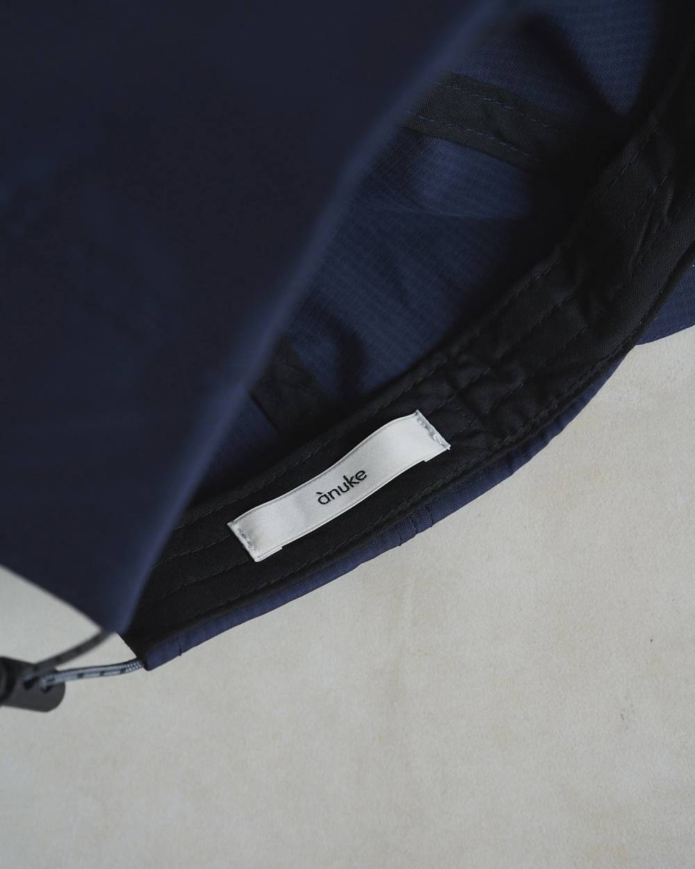 Drawstring Logo Cap Drawstring Logo Cap,ドロストリング ロゴ キャップ,62611010,帽子,キャップ,ロゴキャップ,雑貨,ànuke,アンヌーク,lifes,ライフズ,26ss