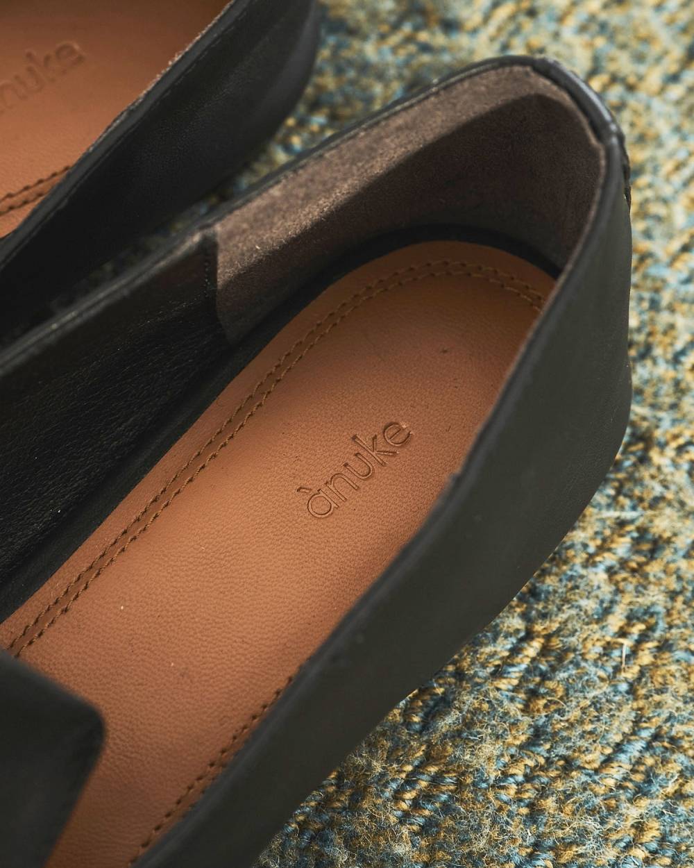 Ecoleather Flat Loafers Ecoleather Flat Loafers,エコレザー フラット ローファー,62611013,靴,シューズ,ローファー,ローカット,エコレザー,ànuke,アンヌーク,lifes,ライフズ,26ss