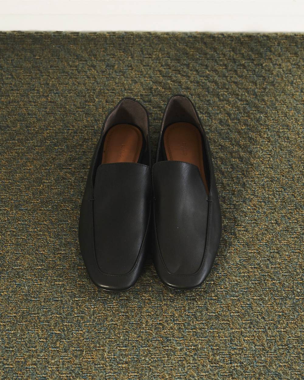 Ecoleather Flat Loafers Ecoleather Flat Loafers,エコレザー フラット ローファー,62611013,靴,シューズ,ローファー,ローカット,エコレザー,ànuke,アンヌーク,lifes,ライフズ,26ss