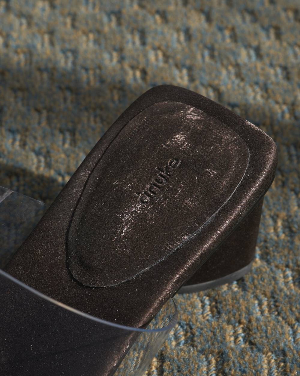 Square Clear Sandals Square Clear Sandals,スクエア クリア サンダル,62611019,サンダル,ヒールサンダル,シューズ,靴,クリア素材,ベロア,ànuke,アンヌーク,lifes,ライフズ,26ss