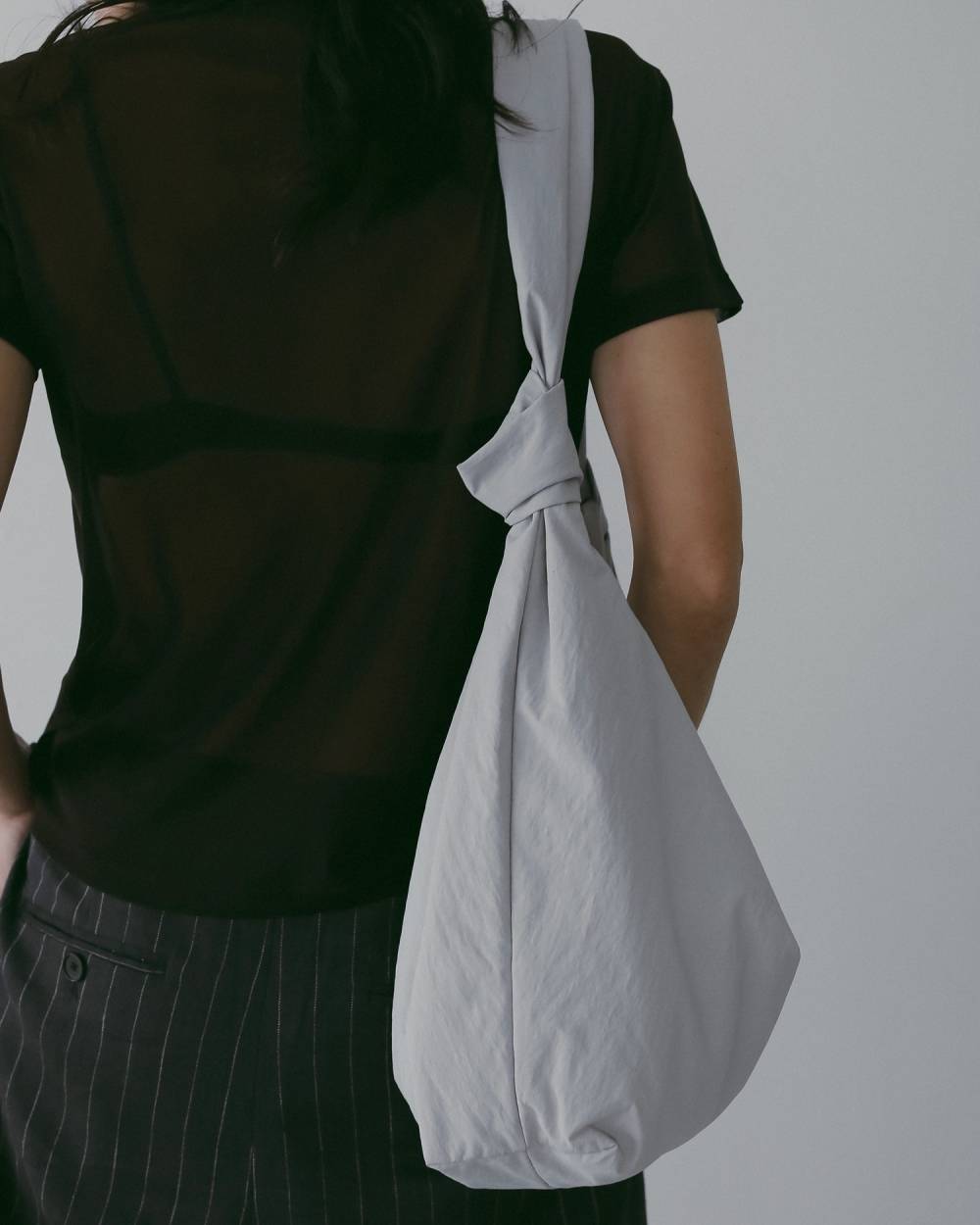 Knot Nylon Bag Knot Nylon Bag,ノット ナイロン バッグ,62611021,バッグ,グッズ,ナイロン素材,ànuke,アンヌーク,lifes,ライフズ,26ss