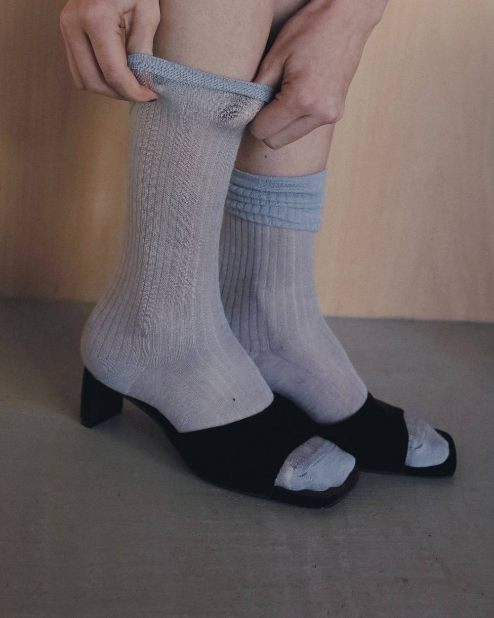 Squaretoe Velour Mule Squaretoe Velour Mule,スクエアトゥ ベロア ミュール,62611027,靴,サンダル,シューズ,ミュール,ベロア素材,ミュールサンダル,ànuke,アンヌーク,lifes,ライフズ,26ss,26fall,26aw