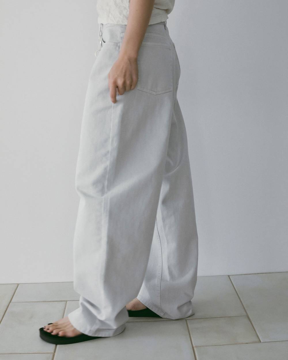 Wide Cocoon Denim Wide Cocoon Denim,ワイド コクーン デニム,62611401,デニム,ボトム,パンツ,ワイド,ànuke,アンヌーク,lifes,ライフズ,26ss