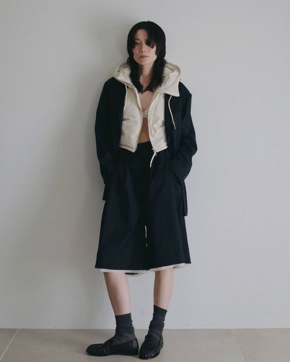 Hooded Down Vest Hooded Down Vest,フーデット ダウン ベスト,62620101,ダウン,アウター,羽織,ベスト,ànuke,アンヌーク,lifes,ライフズ,26ss,26fall,26aw