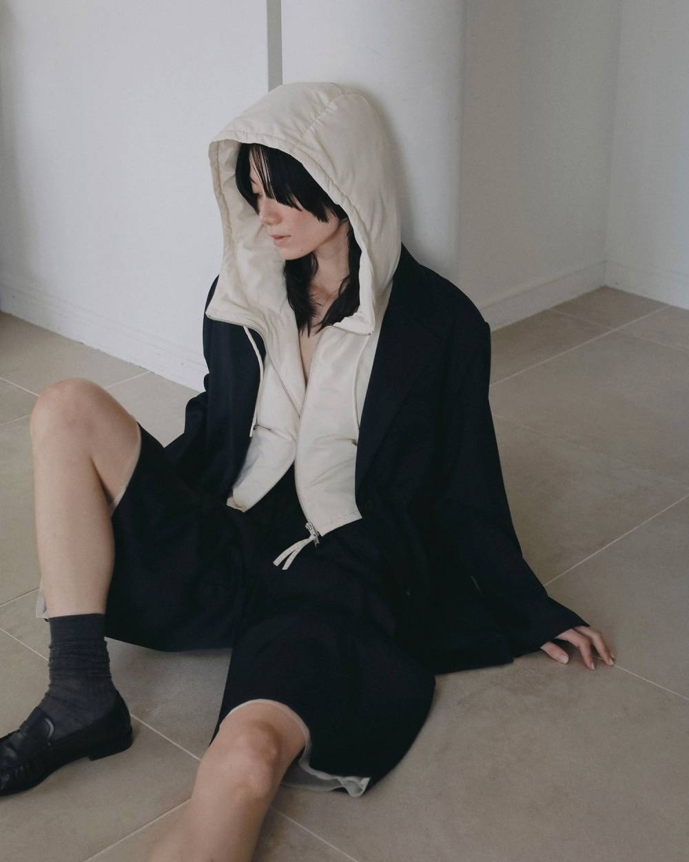 Hooded Down Vest Hooded Down Vest,フーデット ダウン ベスト,62620101,ダウン,アウター,羽織,ベスト,ànuke,アンヌーク,lifes,ライフズ,26ss,26fall,26aw