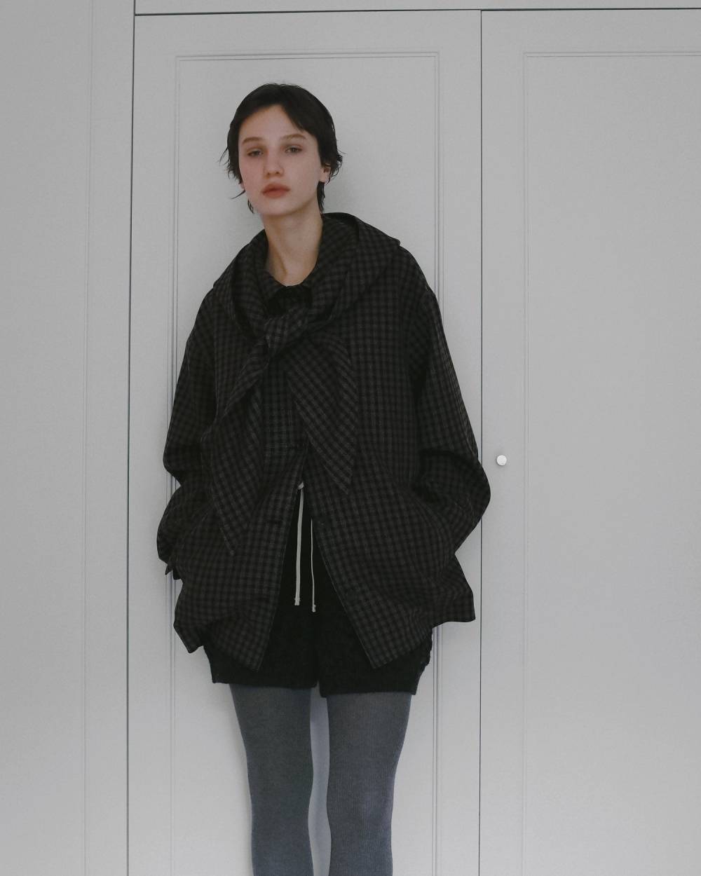 Check Coverall Jacket Check Coverall Jacket,チェック カバーオール ジャケット,62620102,ジャケット,JK,アウター,羽織,チェック柄,ànuke,アンヌーク,lifes,ライフズ,26ss,26fall,26aw