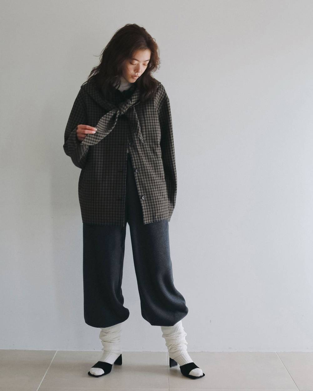 Check Coverall Jacket Check Coverall Jacket,チェック カバーオール ジャケット,62620102,ジャケット,JK,アウター,羽織,チェック柄,ànuke,アンヌーク,lifes,ライフズ,26ss,26fall,26aw