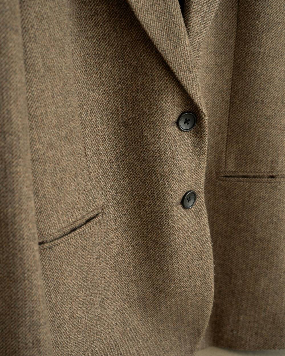 Herringbone Wool Jacket Herringbone Wool Jacket,ヘリンボーン ウール ジャケット,62510903,ジャケット,JK,羽織,アウター,オーバージャケット,オーバーサイズ,ànuke,アンヌーク,lifes,ライフズ,26ss,26fall,26aw