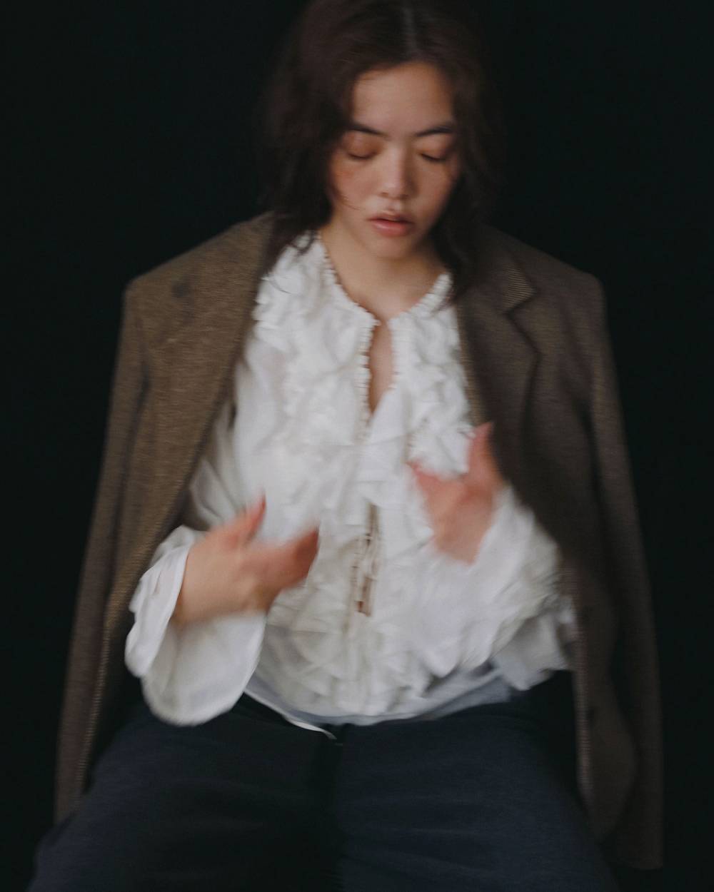 Herringbone Wool Jacket Herringbone Wool Jacket,ヘリンボーン ウール ジャケット,62510903,ジャケット,JK,羽織,アウター,オーバージャケット,オーバーサイズ,ànuke,アンヌーク,lifes,ライフズ,26ss,26fall,26aw