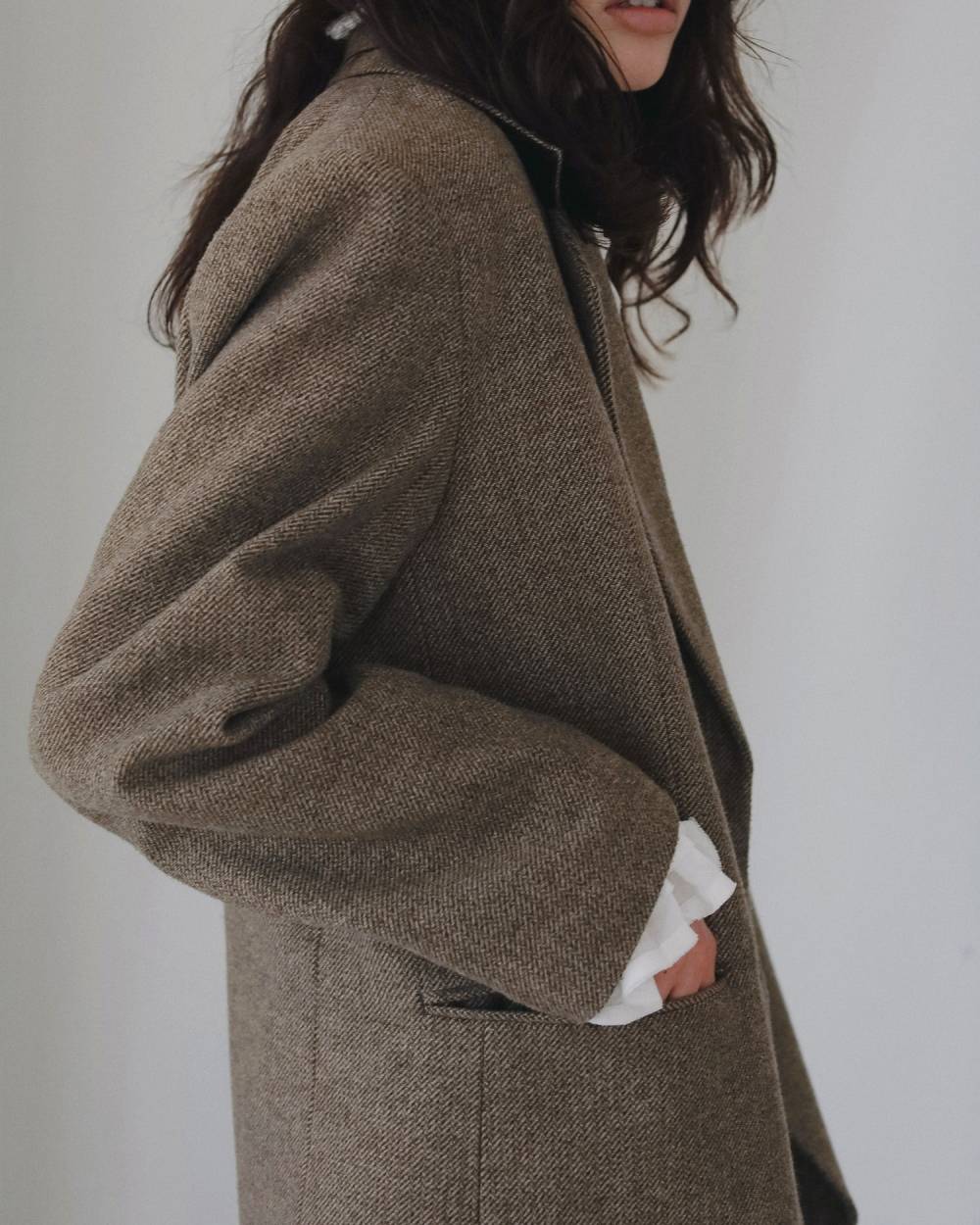 Herringbone Wool Jacket Herringbone Wool Jacket,ヘリンボーン ウール ジャケット,62510903,ジャケット,JK,羽織,アウター,オーバージャケット,オーバーサイズ,ànuke,アンヌーク,lifes,ライフズ,26ss,26fall,26aw