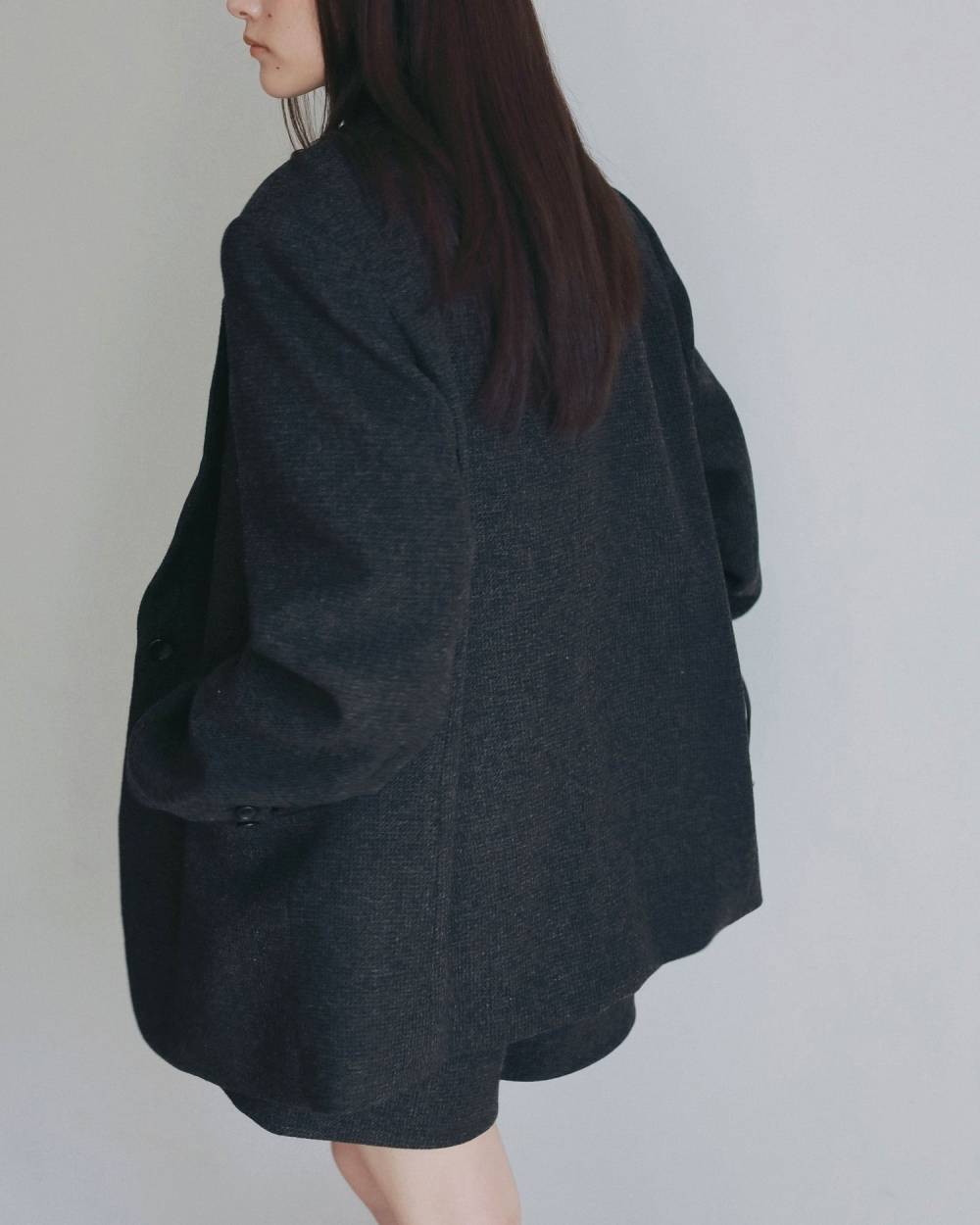 Herringbone Wool Jacket Herringbone Wool Jacket,ヘリンボーン ウール ジャケット,62510903,ジャケット,JK,羽織,アウター,オーバージャケット,オーバーサイズ,ànuke,アンヌーク,lifes,ライフズ,26ss,26fall,26aw