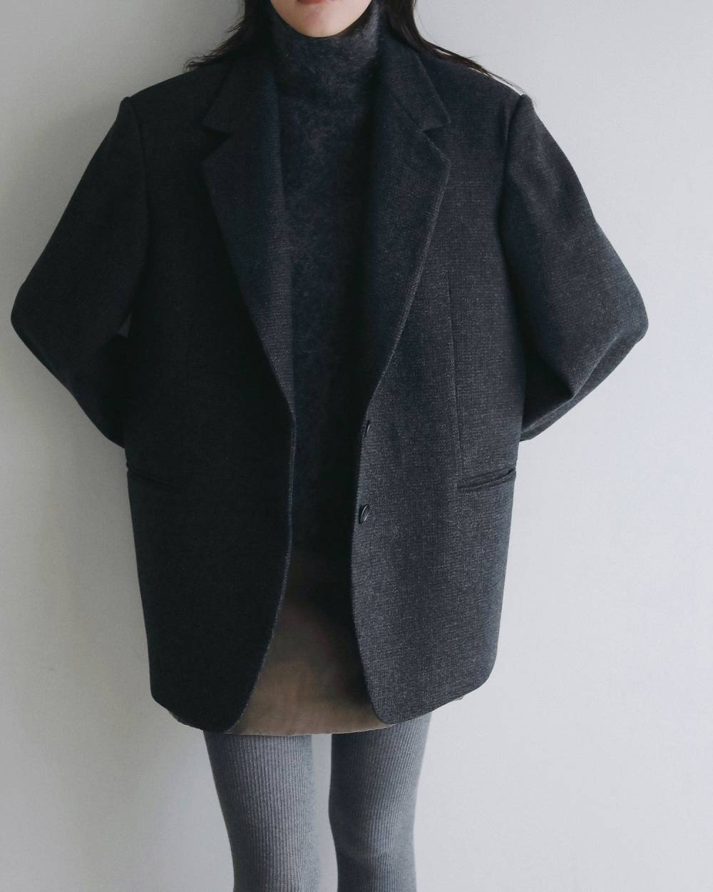 Herringbone Wool Jacket Herringbone Wool Jacket,ヘリンボーン ウール ジャケット,62510903,ジャケット,JK,羽織,アウター,オーバージャケット,オーバーサイズ,ànuke,アンヌーク,lifes,ライフズ,26ss,26fall,26aw