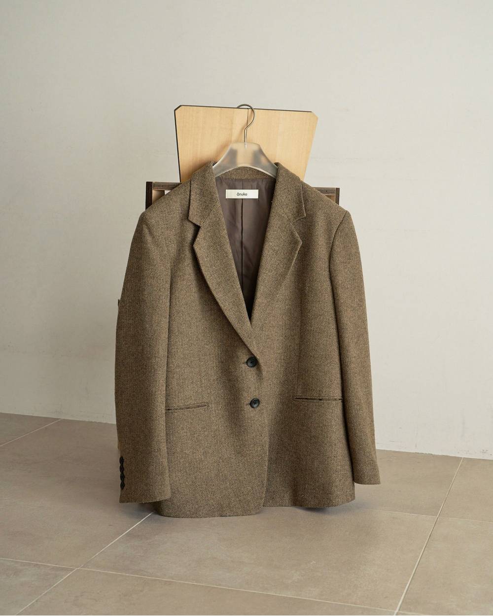 Herringbone Wool Jacket Herringbone Wool Jacket,ヘリンボーン ウール ジャケット,62510903,ジャケット,JK,羽織,アウター,オーバージャケット,オーバーサイズ,ànuke,アンヌーク,lifes,ライフズ,26ss,26fall,26aw