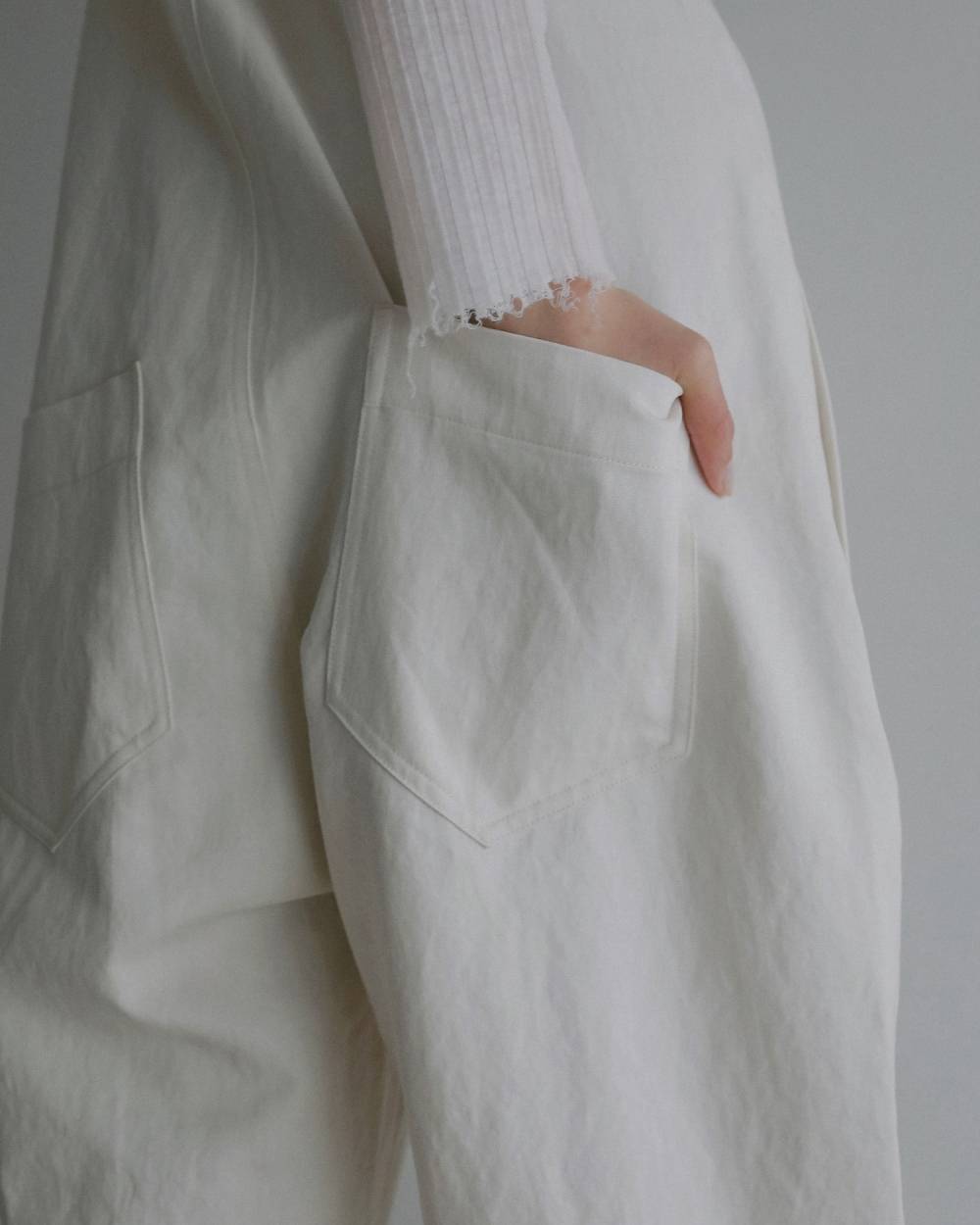 Cotton Wide Salopette Cotton Wide Salopette,コットン ワイド サロペット,62620304,サロペット,サロペットパンツ,ワンピース,ワンピ,つなぎ,オーバーオール,ànuke,アンヌーク,lifes,ライフズ,26ss,26fall,26aw