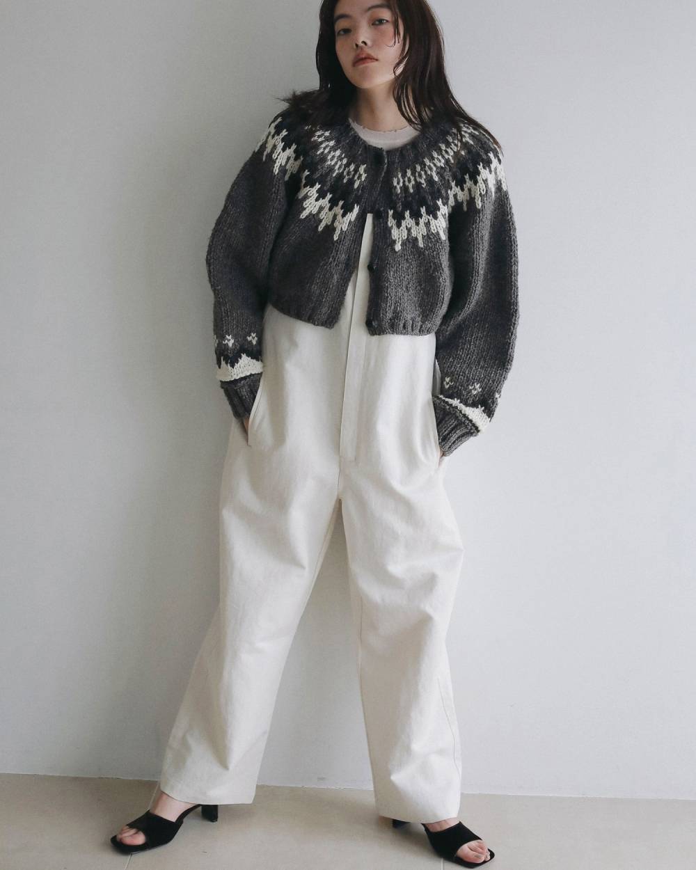 Cotton Wide Salopette Cotton Wide Salopette,コットン ワイド サロペット,62620304,サロペット,サロペットパンツ,ワンピース,ワンピ,つなぎ,オーバーオール,ànuke,アンヌーク,lifes,ライフズ,26ss,26fall,26aw