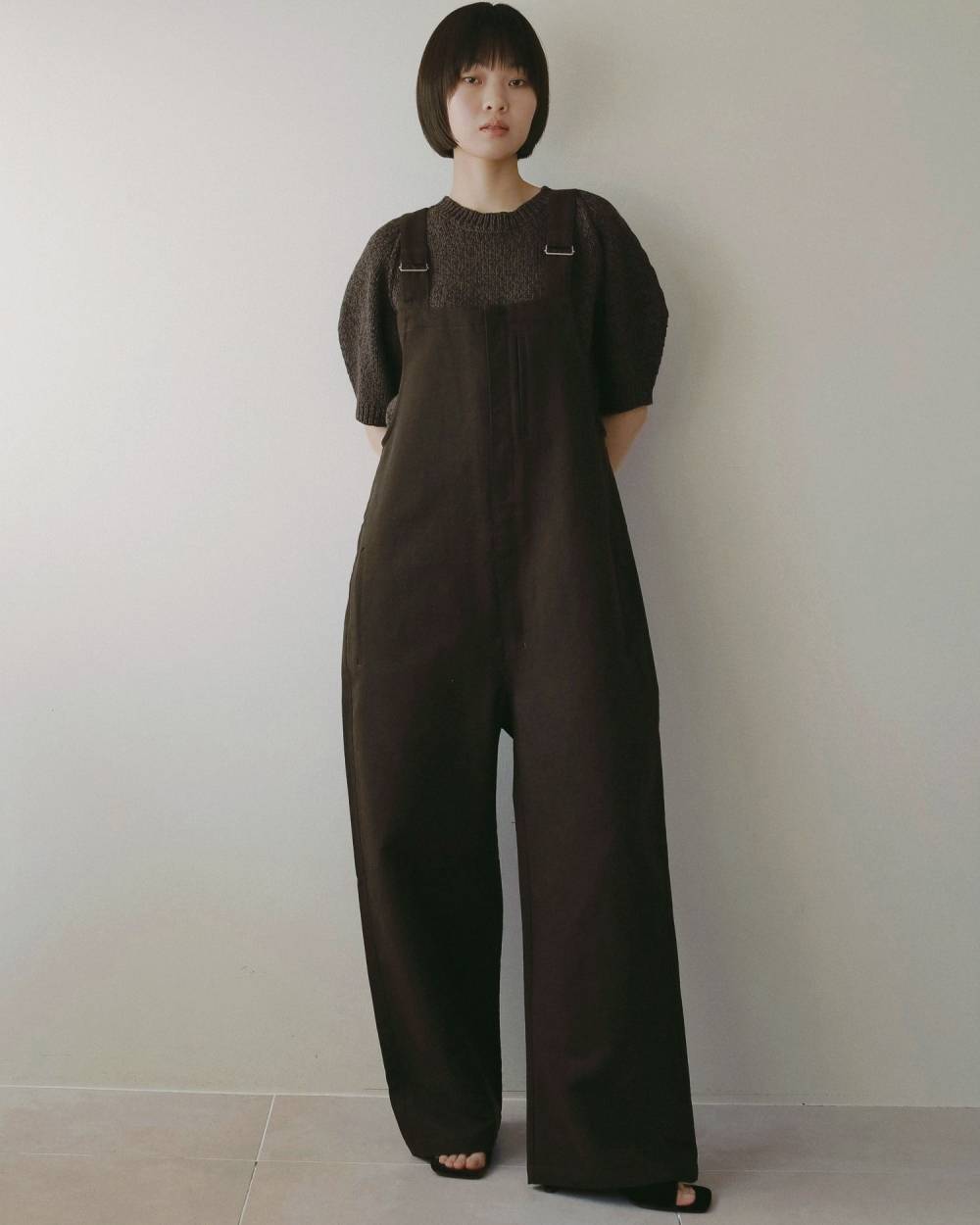 Cotton Wide Salopette Cotton Wide Salopette,コットン ワイド サロペット,62620304,サロペット,サロペットパンツ,ワンピース,ワンピ,つなぎ,オーバーオール,ànuke,アンヌーク,lifes,ライフズ,26ss,26fall,26aw