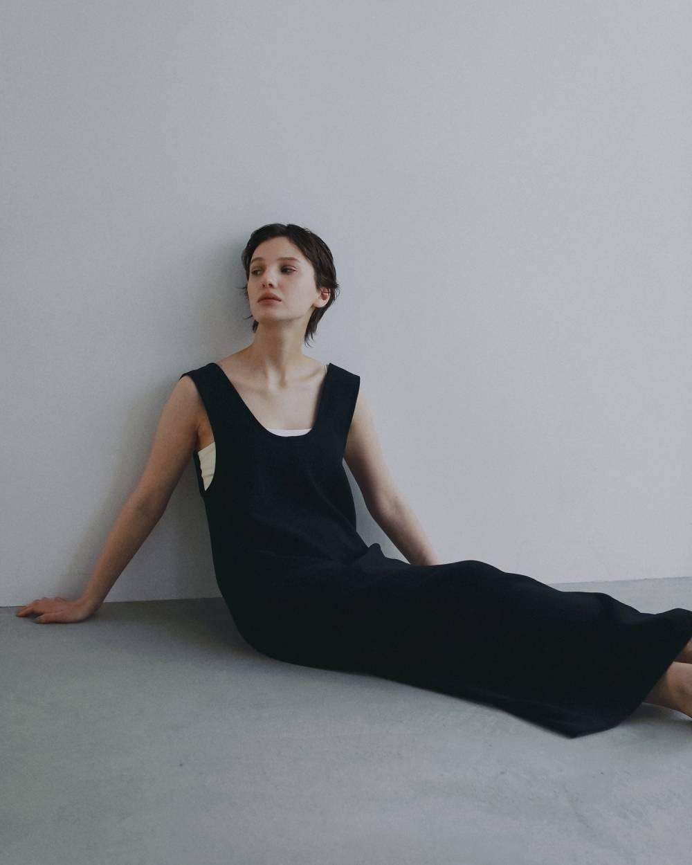 Uneck Loose Onepiece Uneck Loose Onepiece,Uネック ルーズ ワンピース,62620305,ワンピース,ワンピ,ドレス,ロングワンピース,ànuke,アンヌーク,lifes,ライフズ,26ss,26fall,26aw