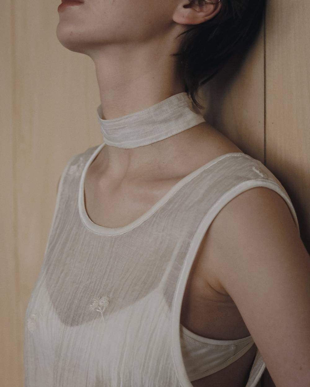 Embroidery Sleeveless Onepiece Embroidery Sleeveless Onepiece,エンブロイダリー スリーブレス ワンピース,62620306,ワンピース,ワンピ,ドレス,シアー素材,ノースリーブワンピース,ànuke,アンヌーク,lifes,ライフズ,26ss,26fall,26aw