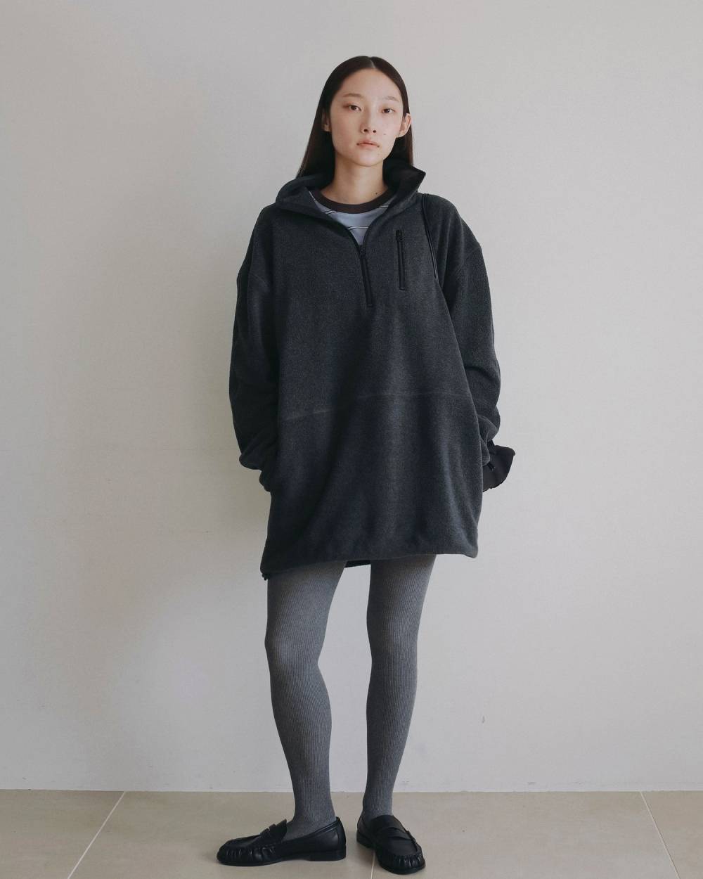 Fleece 2way Onepiece Fleece 2way Onepiece,フリース 2way ワンピース,62620307,ワンピース,ワンピ,ミニワンピース,2way,ànuke,アンヌーク,lifes,ライフズ,26ss,26fall,26aw