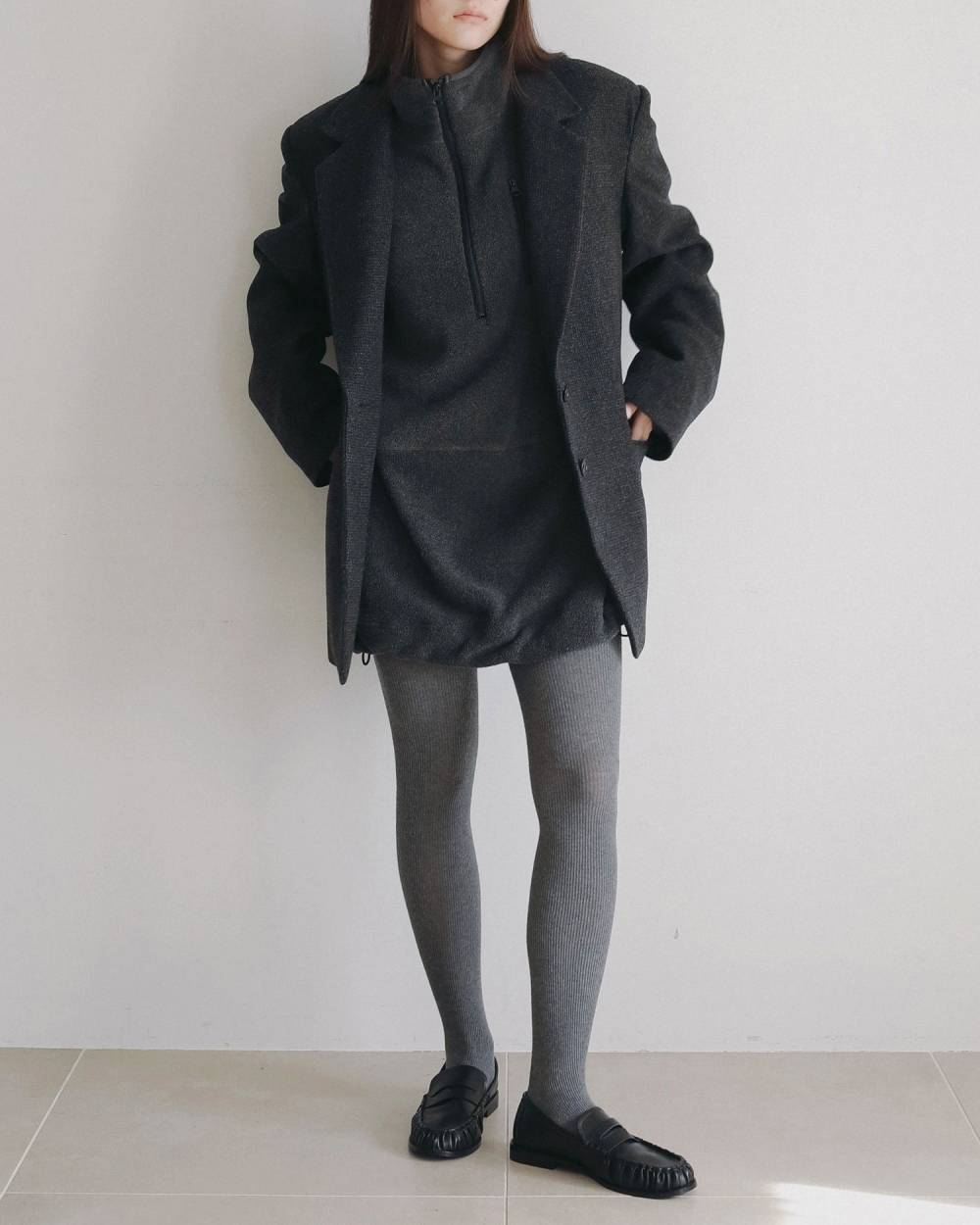 Fleece 2way Onepiece Fleece 2way Onepiece,フリース 2way ワンピース,62620307,ワンピース,ワンピ,ミニワンピース,2way,ànuke,アンヌーク,lifes,ライフズ,26ss,26fall,26aw