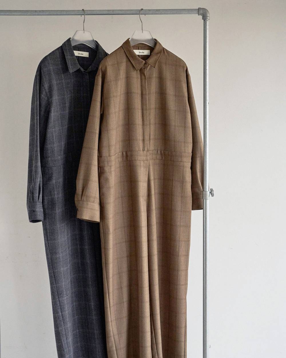 Check Shirts Combinaison Check Shirts Combinaison,チェック シャツ コンビネゾン,62620309,コンビネゾン,シャツコンビネゾン,チェック柄,柄,チェック,ワンピース,ànuke,アンヌーク,lifes,ライフズ,26ss,26fall,26aw