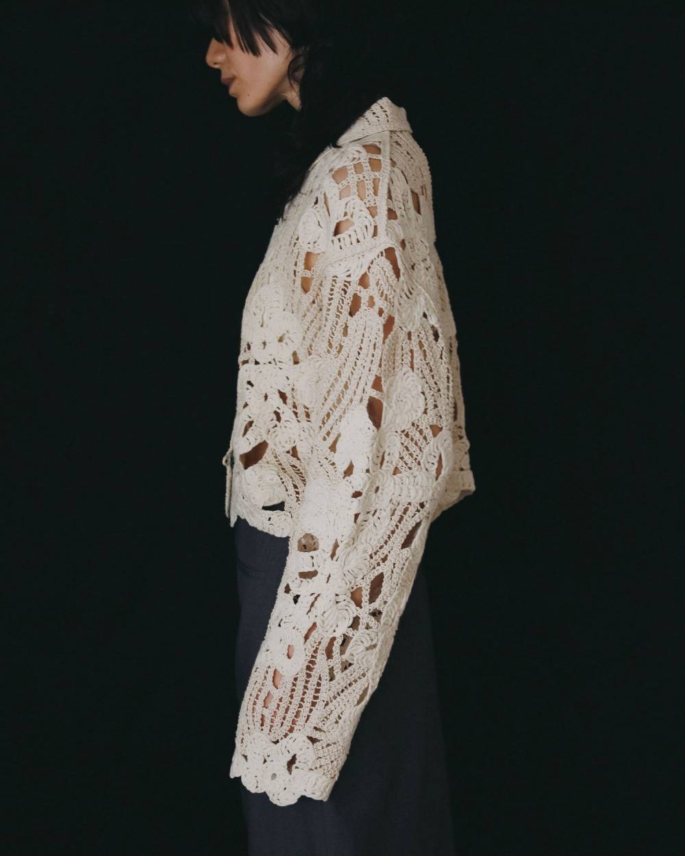 Embroidery Over Shirts Embroidery Over Shirts,エンブロイダリー オーバー シャツ,62620402,トップス,シャツ,レースシャツ,ànuke,アンヌーク,lifes,ライフズ,26ss,26fall,26aw