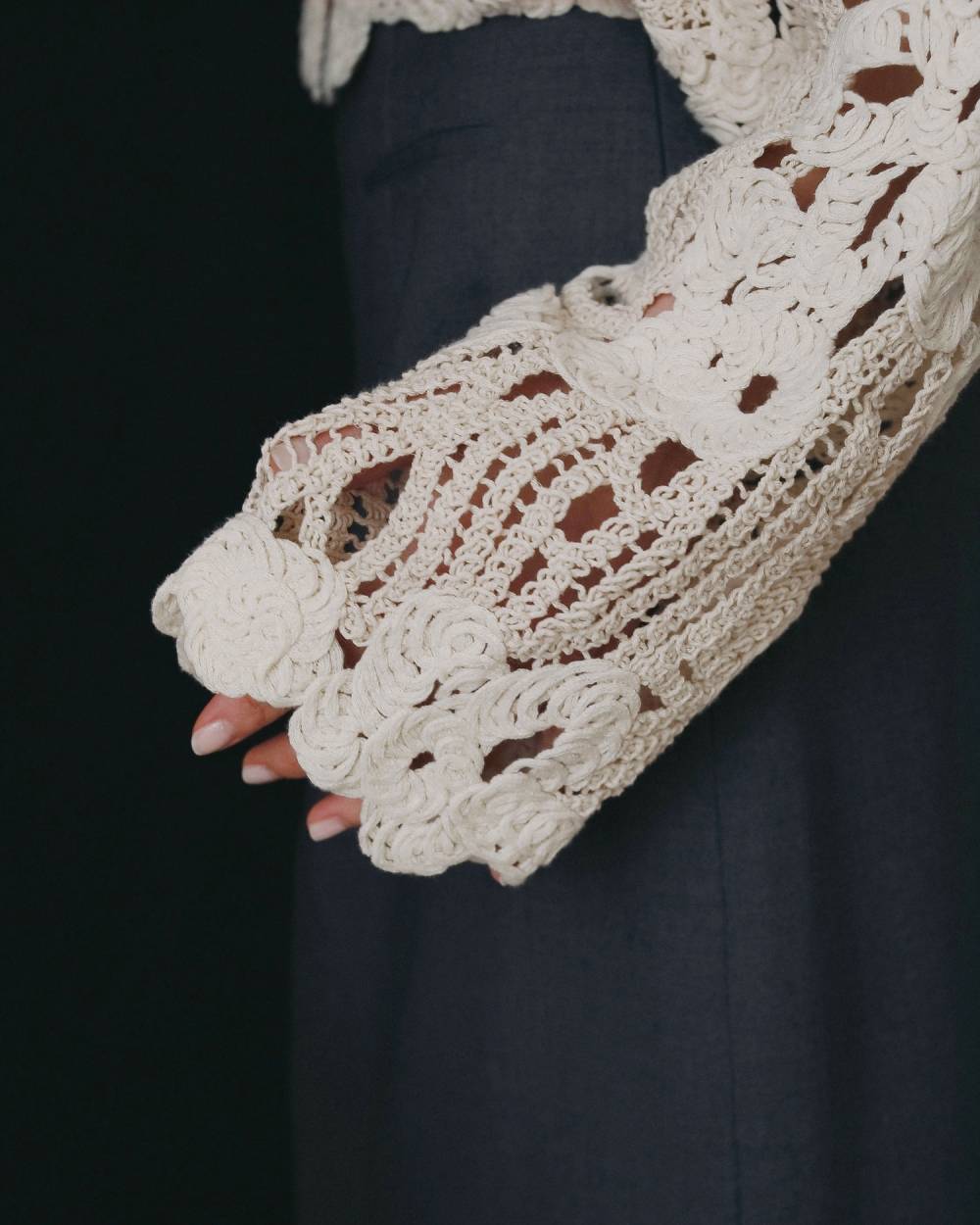 Embroidery Over Shirts Embroidery Over Shirts,エンブロイダリー オーバー シャツ,62620402,トップス,シャツ,レースシャツ,ànuke,アンヌーク,lifes,ライフズ,26ss,26fall,26aw