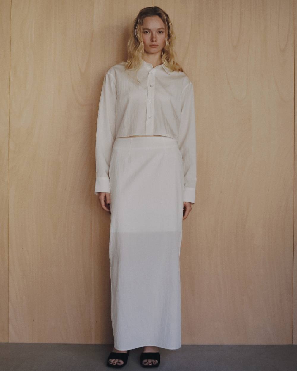 Sheer Compact Shirts Sheer Compact Shirts,シアー コンパクト シャツ,62620411,トップス,シャツ,透け感,ànuke,アンヌーク,lifes,ライフズ,26ss,26fall,26aw