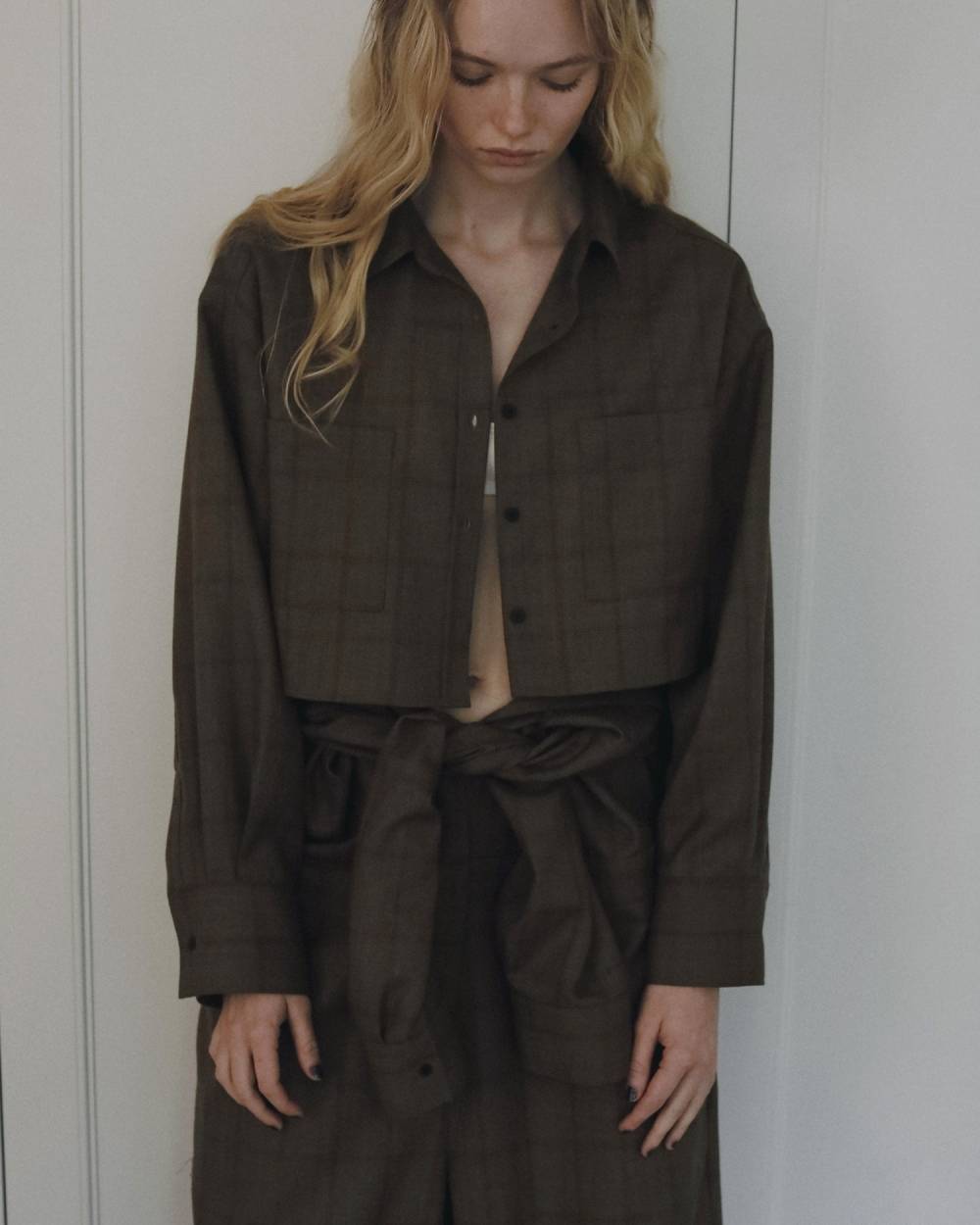 Short Check Shirts Short Check Shirts,ショート チェック シャツ,62620412,シャツ,チェック,柄,ショート丈,シャツトップス,トップス,羽織,ànuke,アンヌーク,lifes,ライフズ,26ss,26fall,26aw