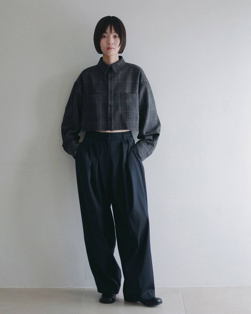 Short Check Shirts Short Check Shirts,ショート チェック シャツ,62620412,シャツ,チェック,柄,ショート丈,シャツトップス,トップス,羽織,ànuke,アンヌーク,lifes,ライフズ,26ss,26fall,26aw