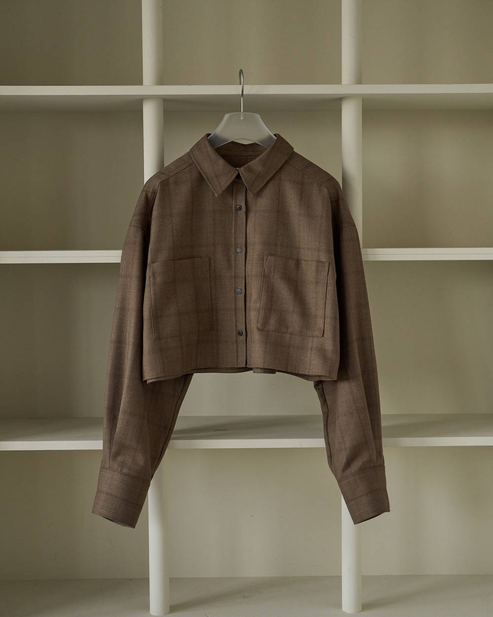 Short Check Shirts Short Check Shirts,ショート チェック シャツ,62620412,シャツ,チェック,柄,ショート丈,シャツトップス,トップス,羽織,ànuke,アンヌーク,lifes,ライフズ,26ss,26fall,26aw