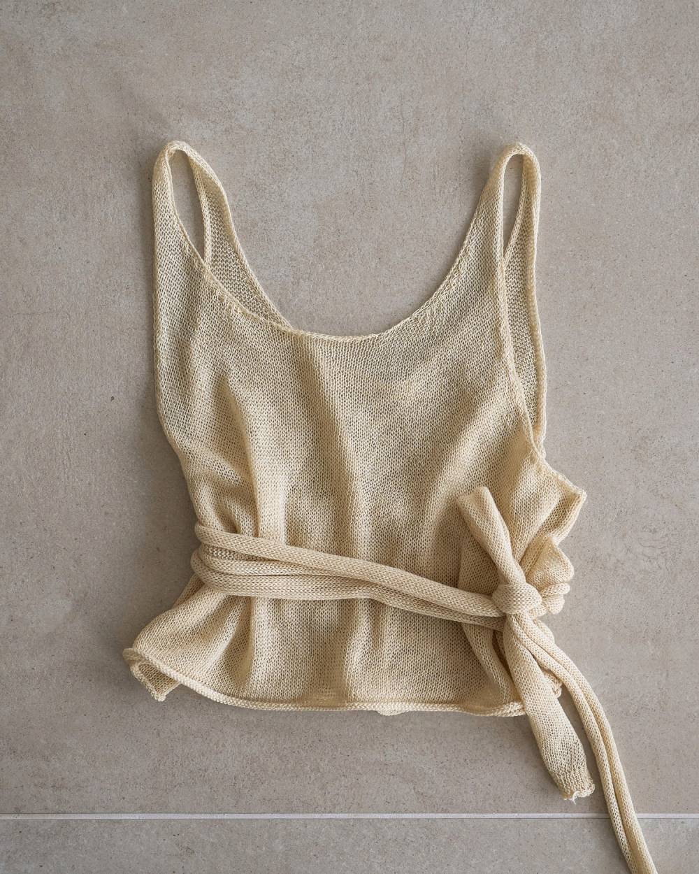 Wrapcami Layered Knit Wrapcami Layered Knit,ラップキャミ レイヤード ニット,62620503,トップス,ニット,ニットトップス,ànuke,アンヌーク,lifes,ライフズ,26ss,26fall,26aw