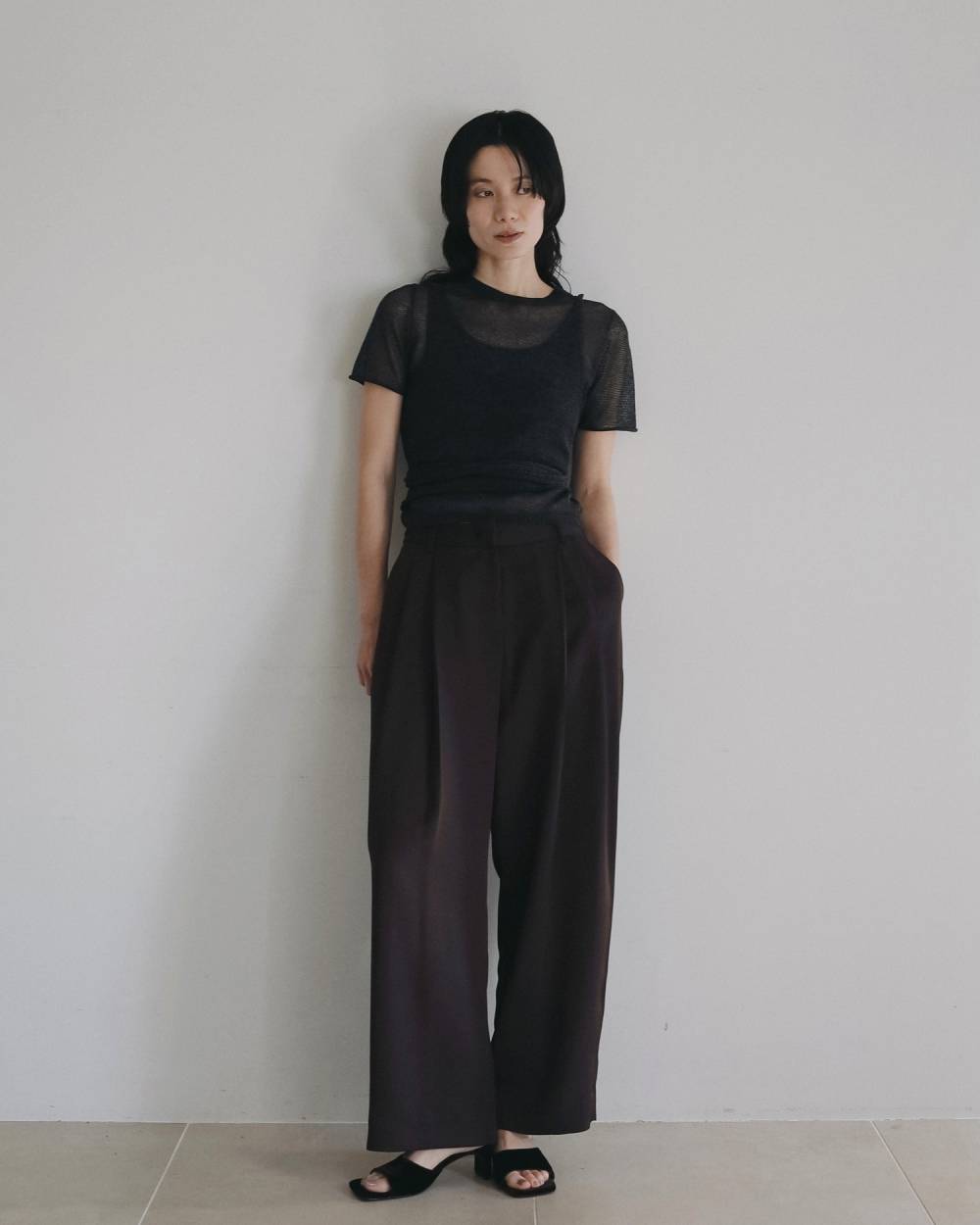 Wrapcami Layered Knit Wrapcami Layered Knit,ラップキャミ レイヤード ニット,62620503,トップス,ニット,ニットトップス,ànuke,アンヌーク,lifes,ライフズ,26ss,26fall,26aw