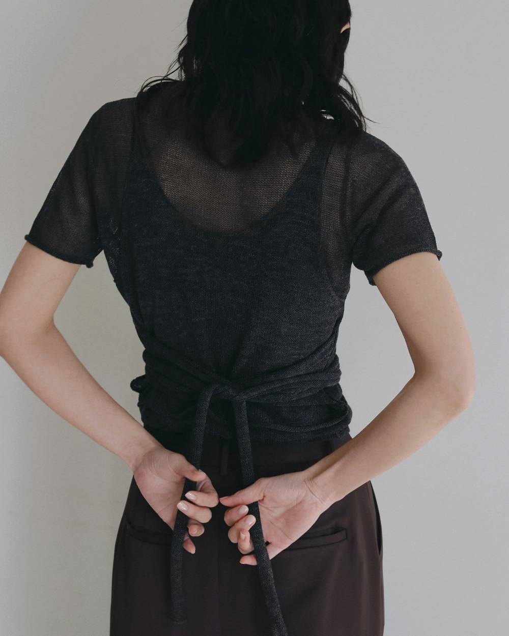 Wrapcami Layered Knit Wrapcami Layered Knit,ラップキャミ レイヤード ニット,62620503,トップス,ニット,ニットトップス,ànuke,アンヌーク,lifes,ライフズ,26ss,26fall,26aw