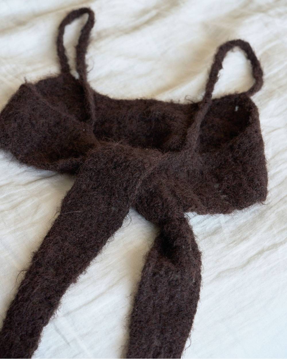 Crochet Knit Bustier Crochet Knit Bustier,クロシェ ニット ビスチェ,62620510,トップス,ビスチェ,ニットビスチェ,ànuke,アンヌーク,lifes,ライフズ,26ss,26fall,26aw