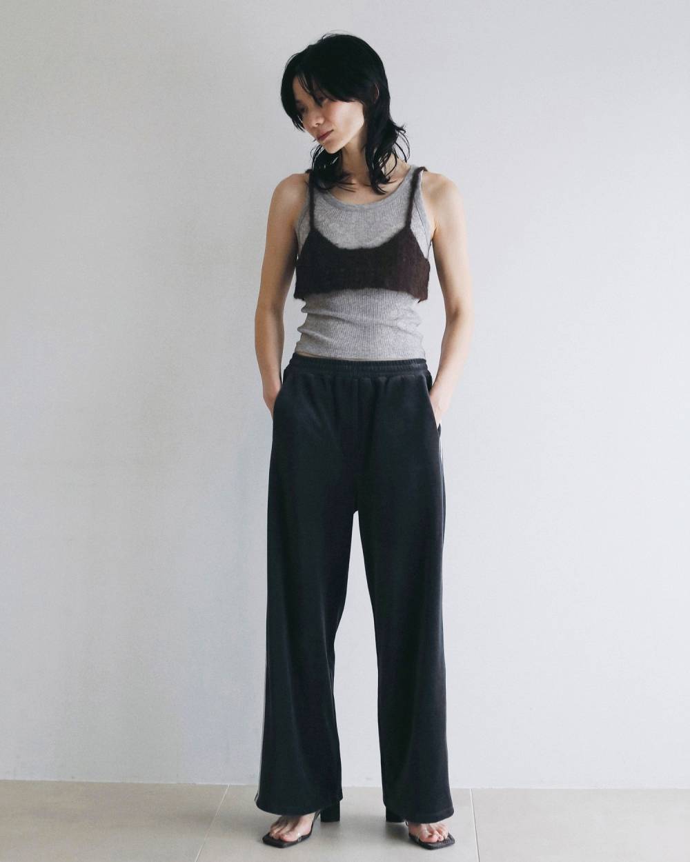 Crochet Knit Bustier Crochet Knit Bustier,クロシェ ニット ビスチェ,62620510,トップス,ビスチェ,ニットビスチェ,ànuke,アンヌーク,lifes,ライフズ,26ss,26fall,26aw