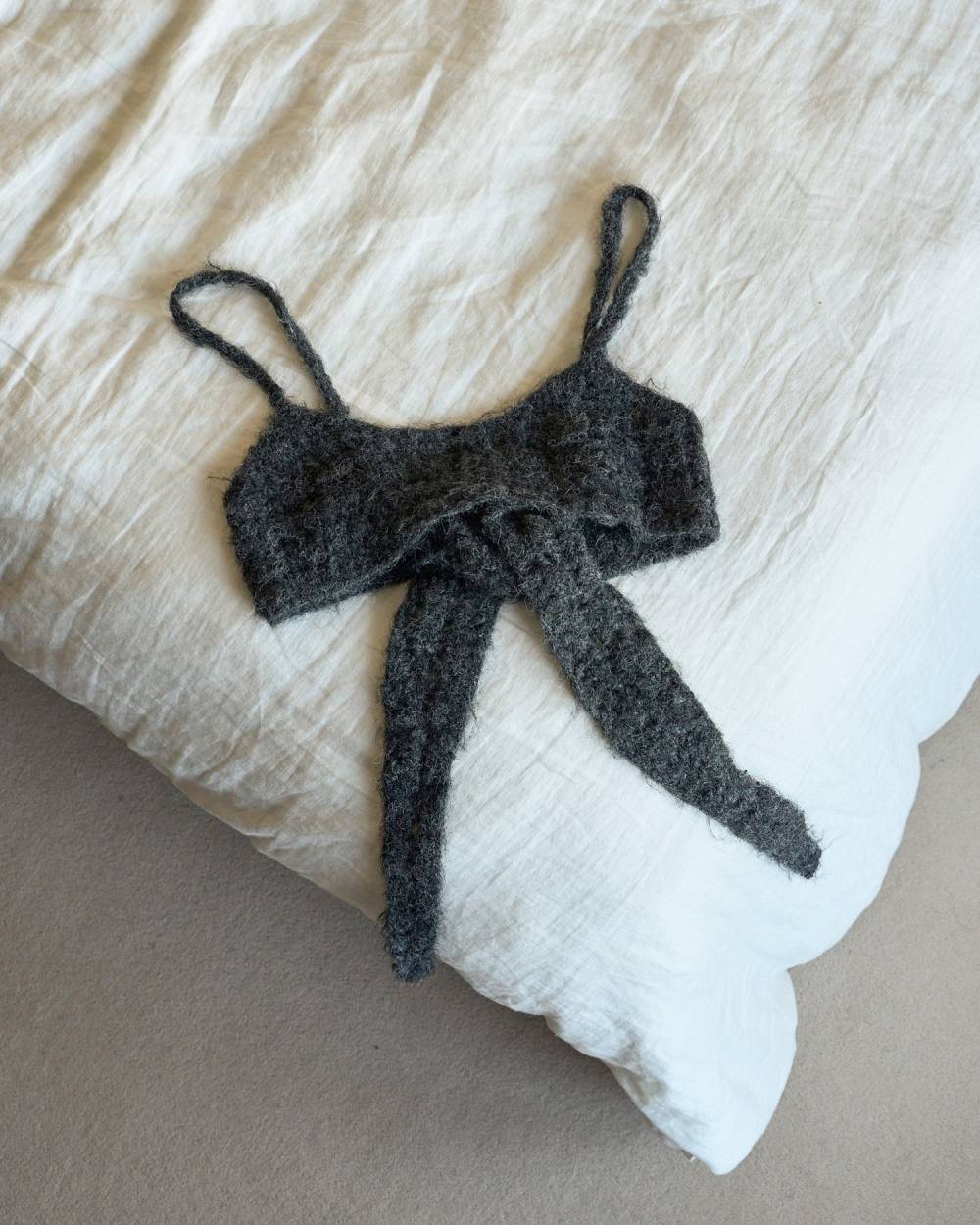 Crochet Knit Bustier Crochet Knit Bustier,クロシェ ニット ビスチェ,62620510,トップス,ビスチェ,ニットビスチェ,ànuke,アンヌーク,lifes,ライフズ,26ss,26fall,26aw