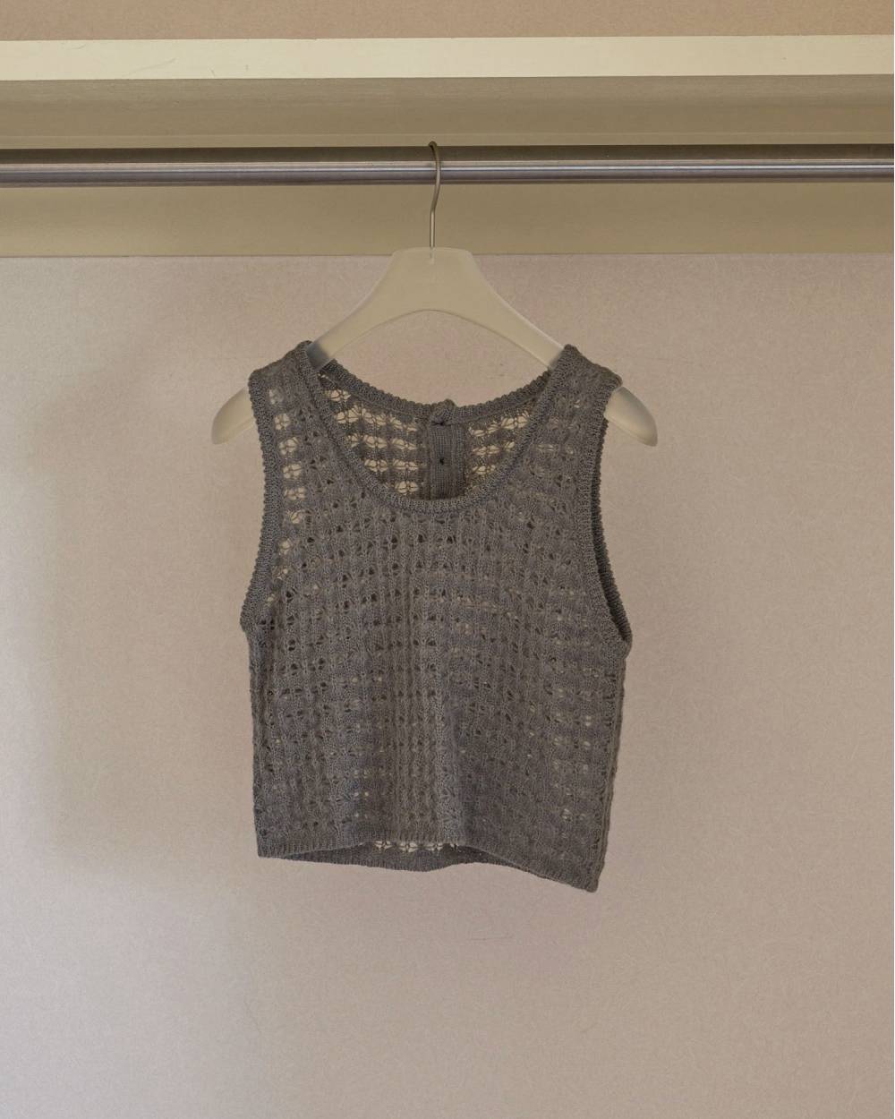 Pattern Knit Tanktop Pattern Knit Tanktop,パターン ニット タンクトップ,62620511,トップス,タンクトップ,タンク,ニット,ニットトップス,モヘア混,ànuke,アンヌーク,lifes,ライフズ,26ss,26fall,26aw