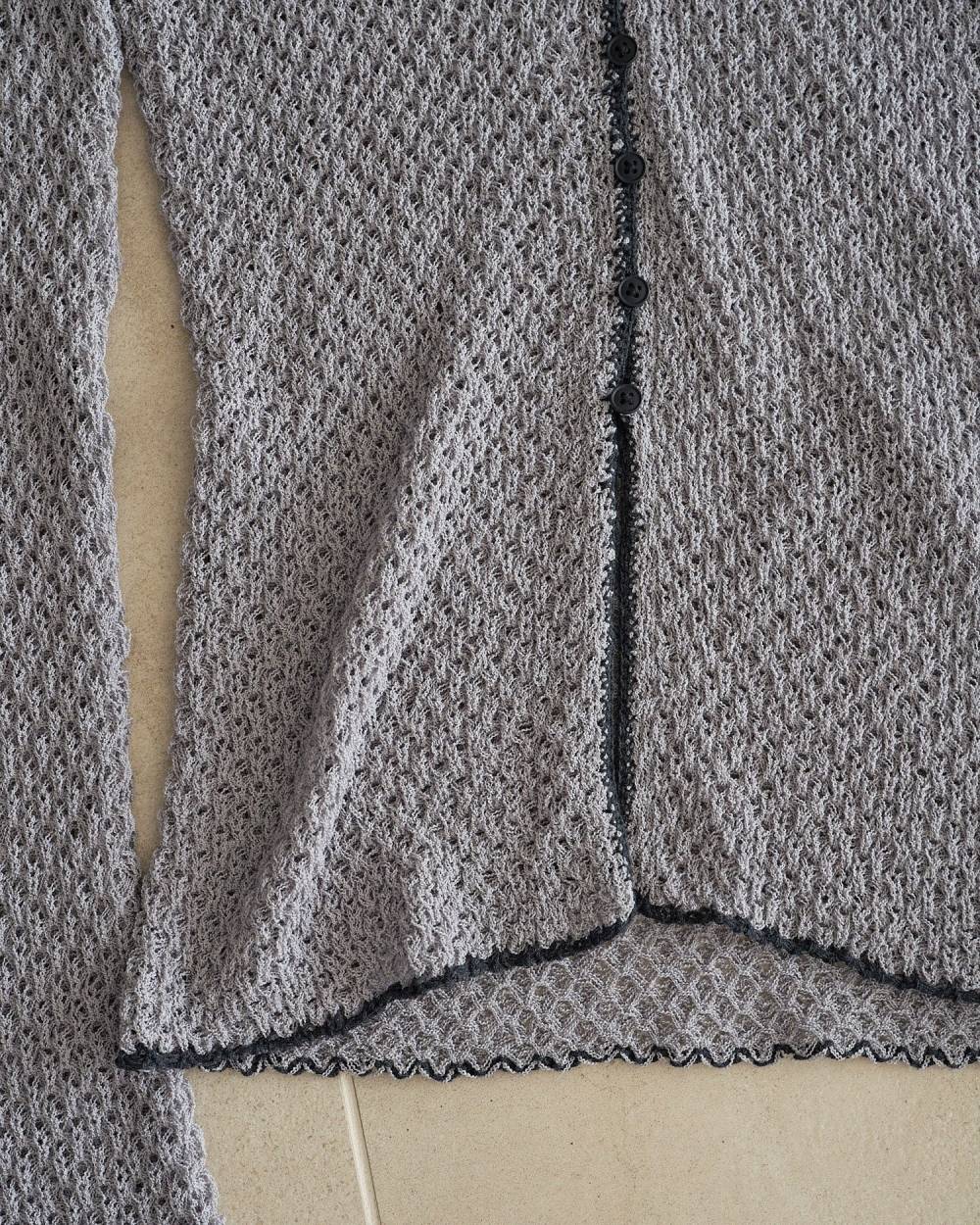 Piping Scarf Knit Piping Scarf Knit,パイピング スカーフ ニット,62620514,トップス,ニット,ニットトップス,ànuke,アンヌーク,lifes,ライフズ,26ss,26fall,26aw